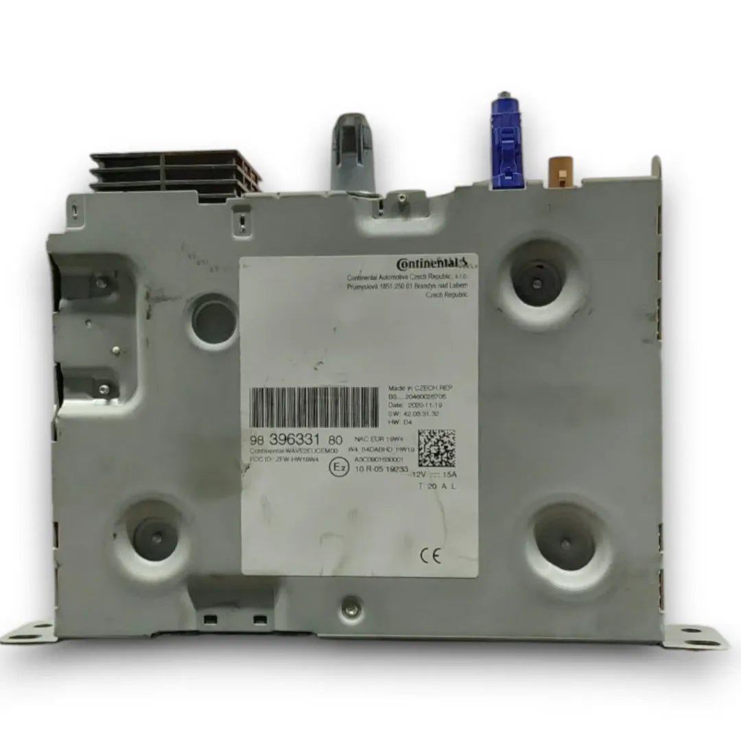 Autoradio Peugeot 2008 2019–2023 cod. 9839633180 - F&amp;P CRASH SRL - Ricambi Usati