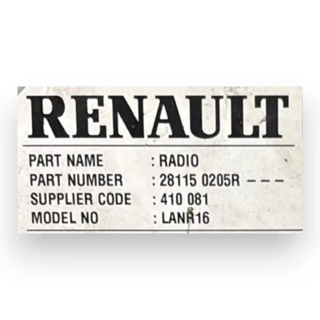 Dettaglio Autoradio Renault Megane 4ª Serie 2016–2021 OEM 281157506R - foto 3