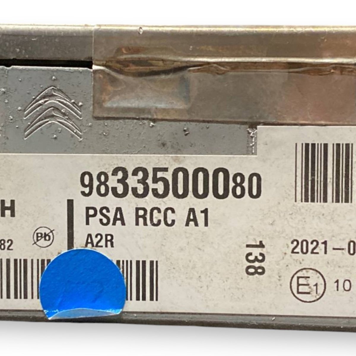 Autoradio / stereo citroen c3 iii Cod: 9833500080 (2016 - 2024) - F&P CRASH SRLS - Ricambi Usati