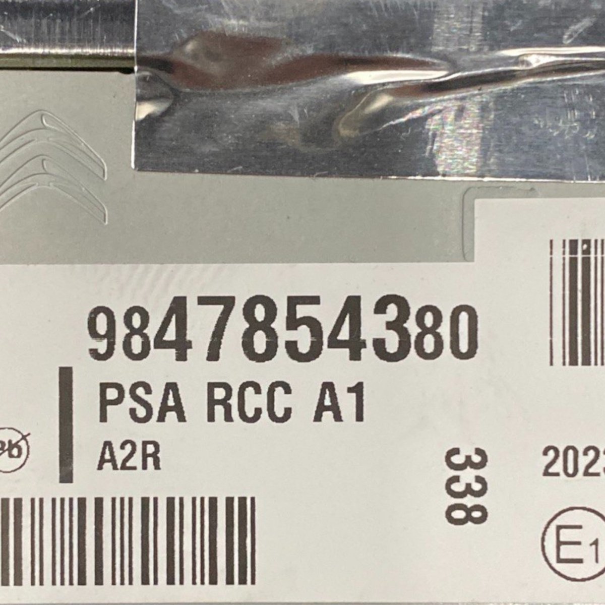 Autoradio / stereo citroen c3 iii Cod: 9847854380 (2016 - 2024) - F&P CRASH SRLS - Ricambi Usati