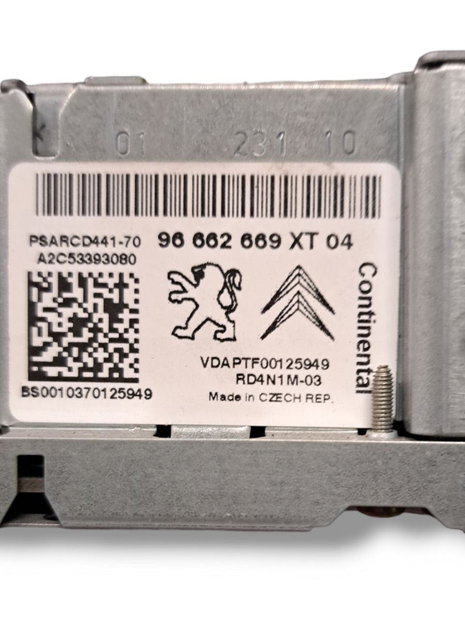 Autoradio / Stereo CItroen DS3 (2014) COD:96662669XT - F&P CRASH SRLS - Ricambi Usati