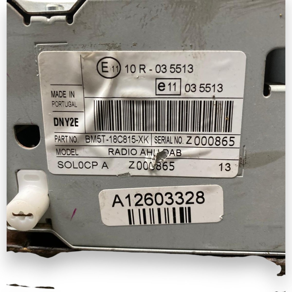 Autoradio / stereo Ford B - Max (2012 - 2018) Cod: E1110R - 035513 - F&P CRASH SRLS - Ricambi Usati