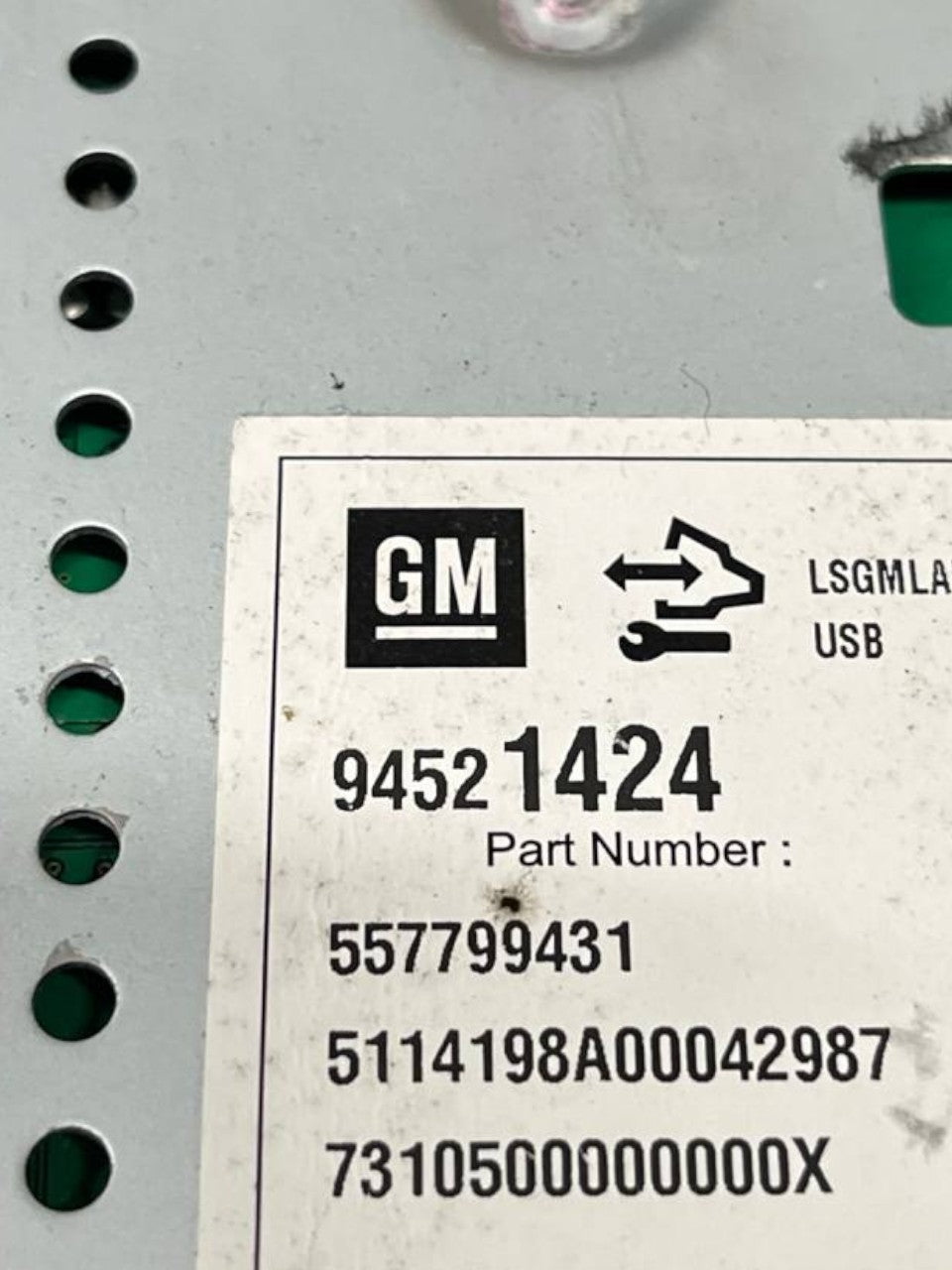 Autoradio / Stereo / lettore CD Opel Mokka A / X (2012 - 2019) cod.94521424 - F&P CRASH SRLS - Ricambi Usati