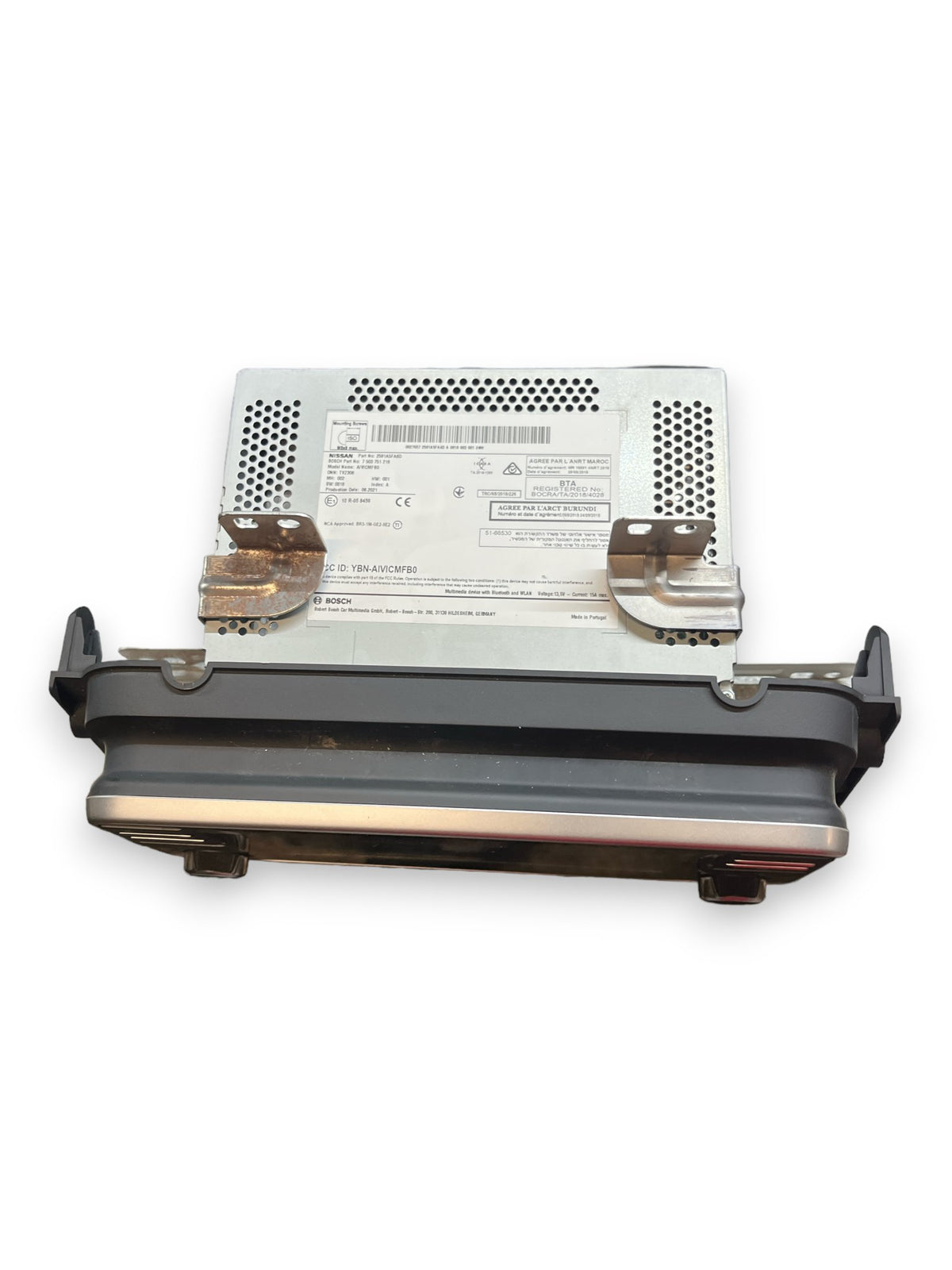 Autoradio Stereo Navigatore Display Schermo Nissan Micra ( K14 - 2020 ) cod : 2591A5FA6D - F&P CRASH SRLS - Ricambi Usati