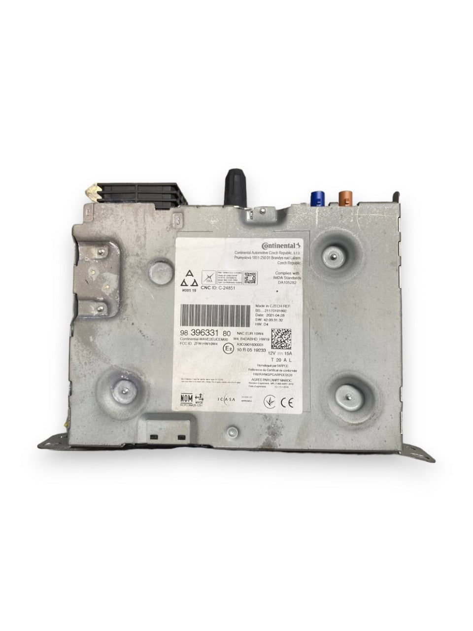 Autoradio / Stereo / Navigatore Peugeot 208 (2021) cod: 9839633180 - F&P CRASH SRLS - Ricambi Usati