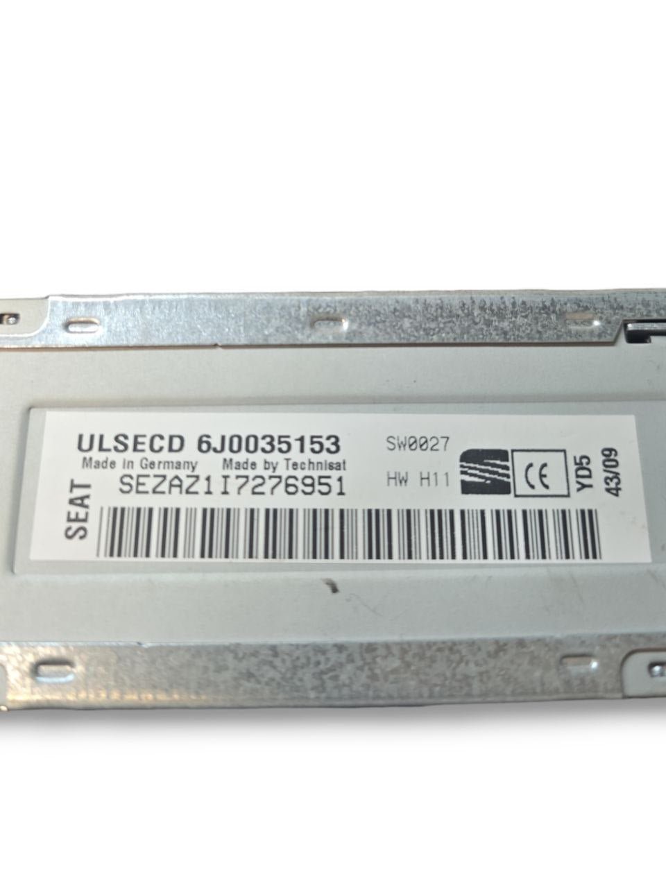 Autoradio / Stereo Seat Ibiza ( 2009 - 2016 ) Cod : 6J0035153 - F&P CRASH SRLS - Ricambi Usati