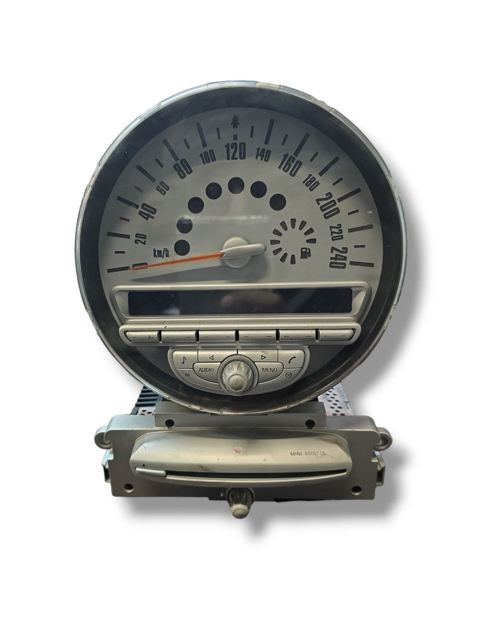 Autoradio / Stereo + Tachimetro / Contachilometri / Quadro Strumenti Mini Cooper 2°Serie ( 2008 - 2011 ) Cod : 3450803 - F&P CRASH SRLS - Ricambi Usati