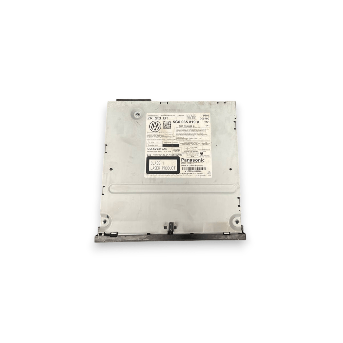 Autoradio / Stereo Volkswagen Golf VII (2012 al 2018) cod: 5G0035819A - F&P CRASH SRLS - Ricambi Usati