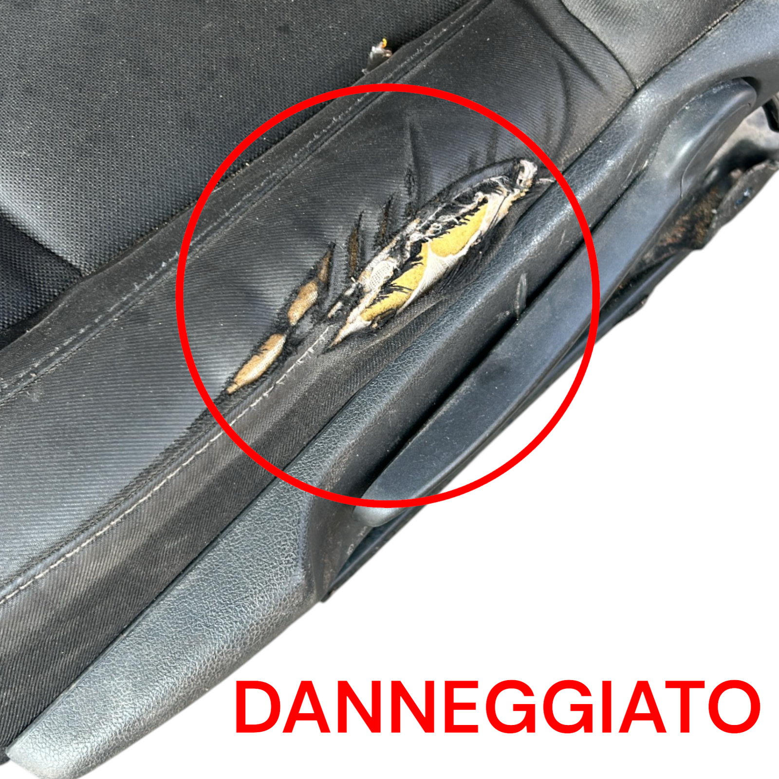 Sedile guidatore in stoffa nero Fiat Talento (2016 > 2020)