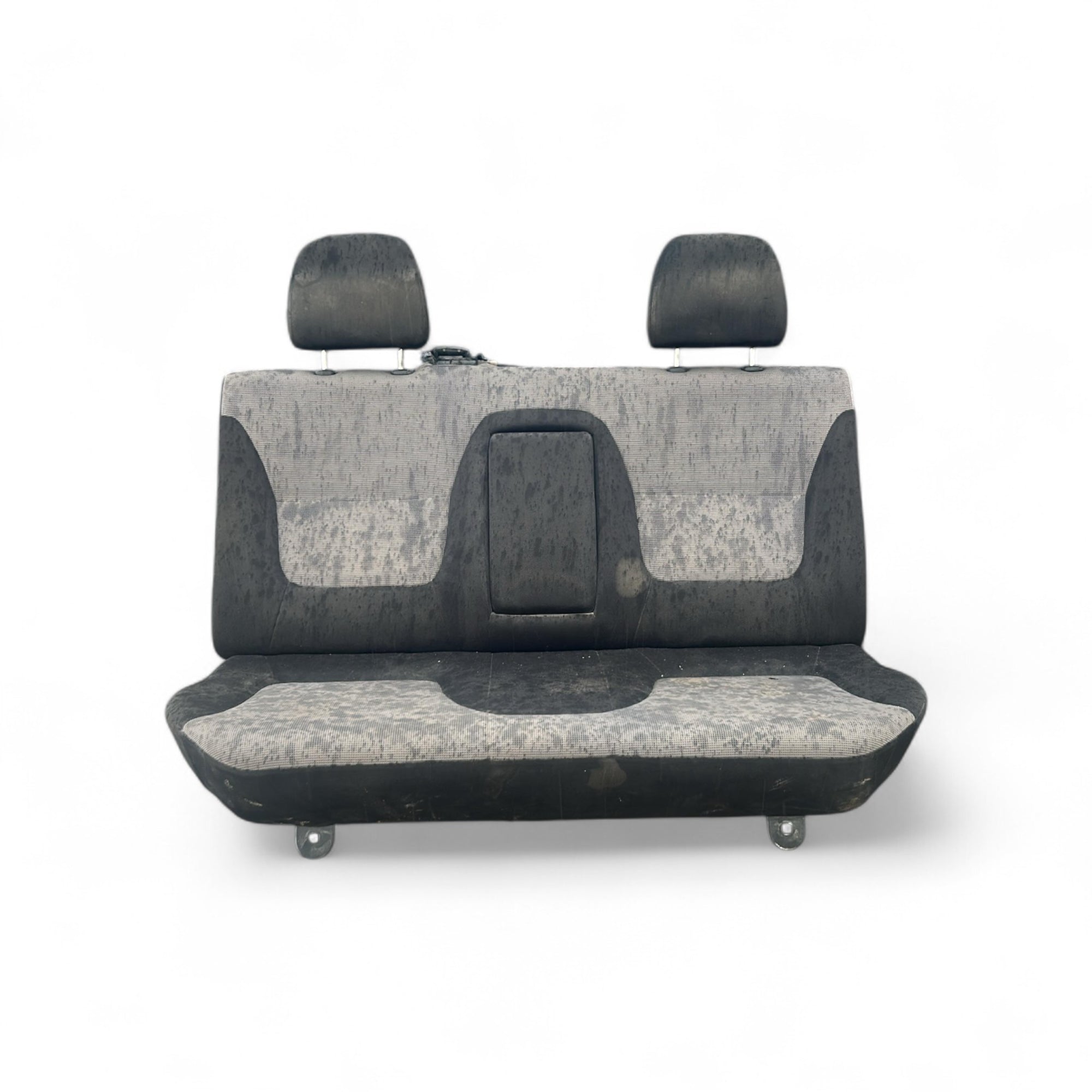Tappezzeria / sedili in stoffa neri e grigi Mitsubishi L200 (KA / KB) (2006 > 2014)