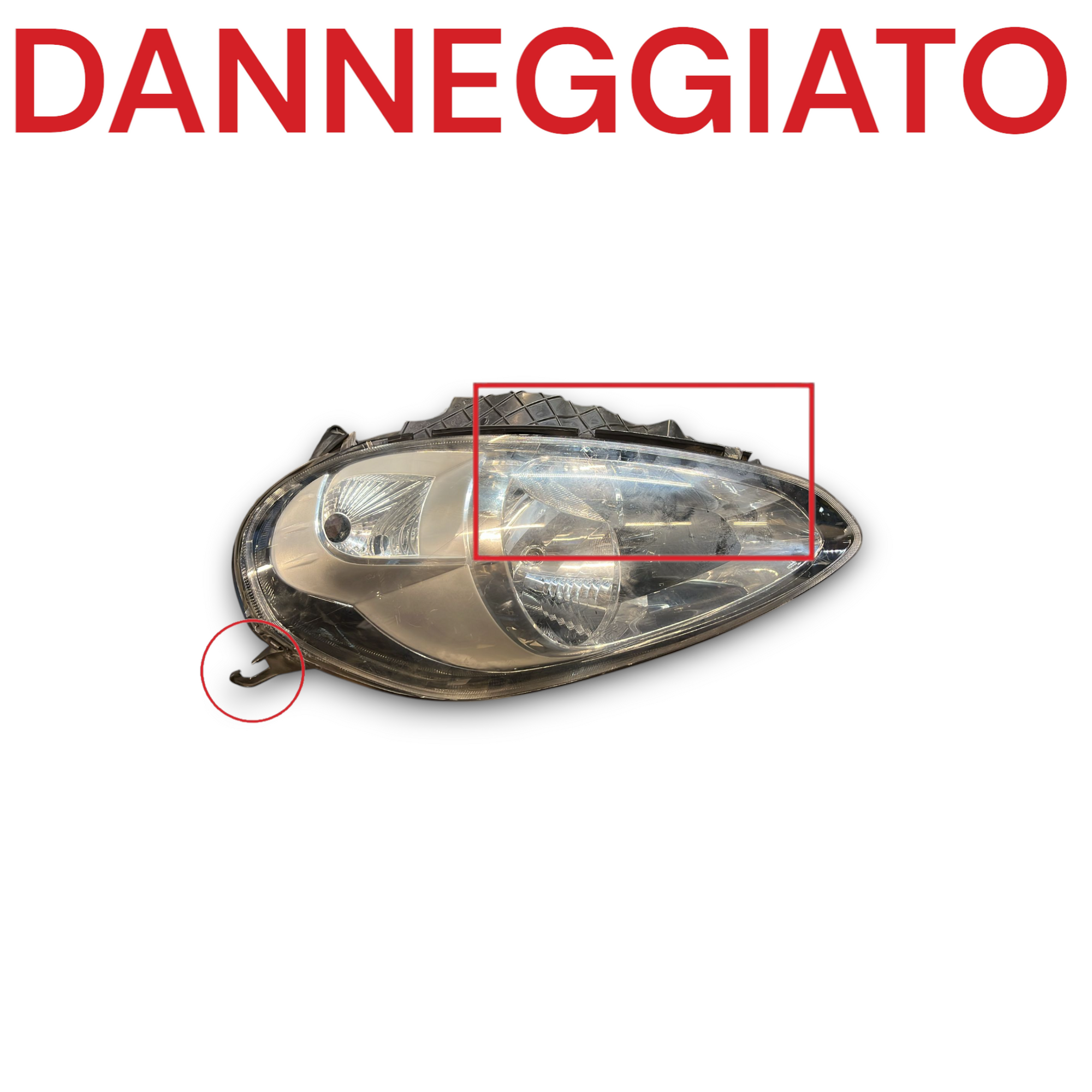 Faro Proiettore Sinistro Fiat Punto EVO cod:044211 (2012 >)