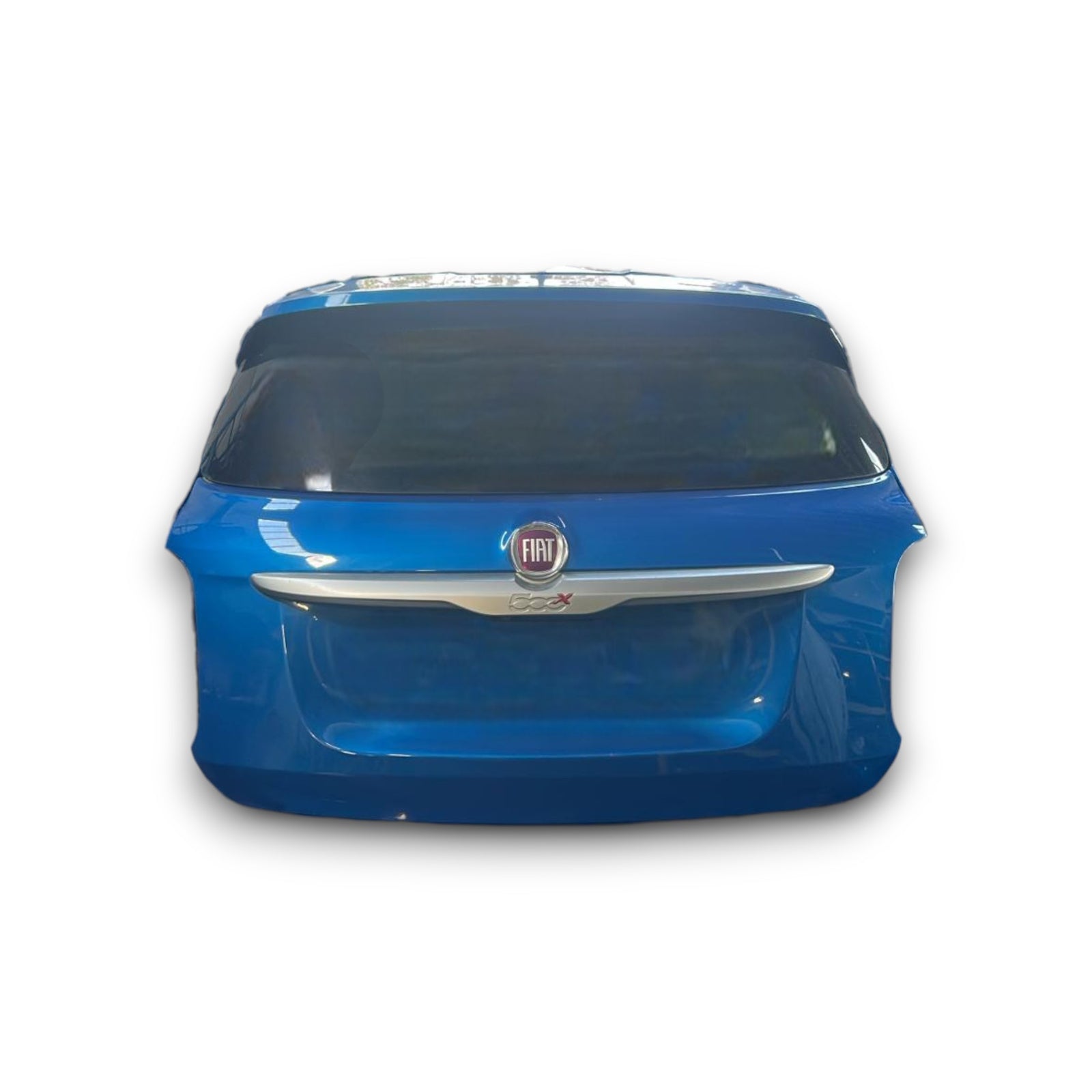 Hayon arrière bleu Fiat 500X (2014 > ) capot 