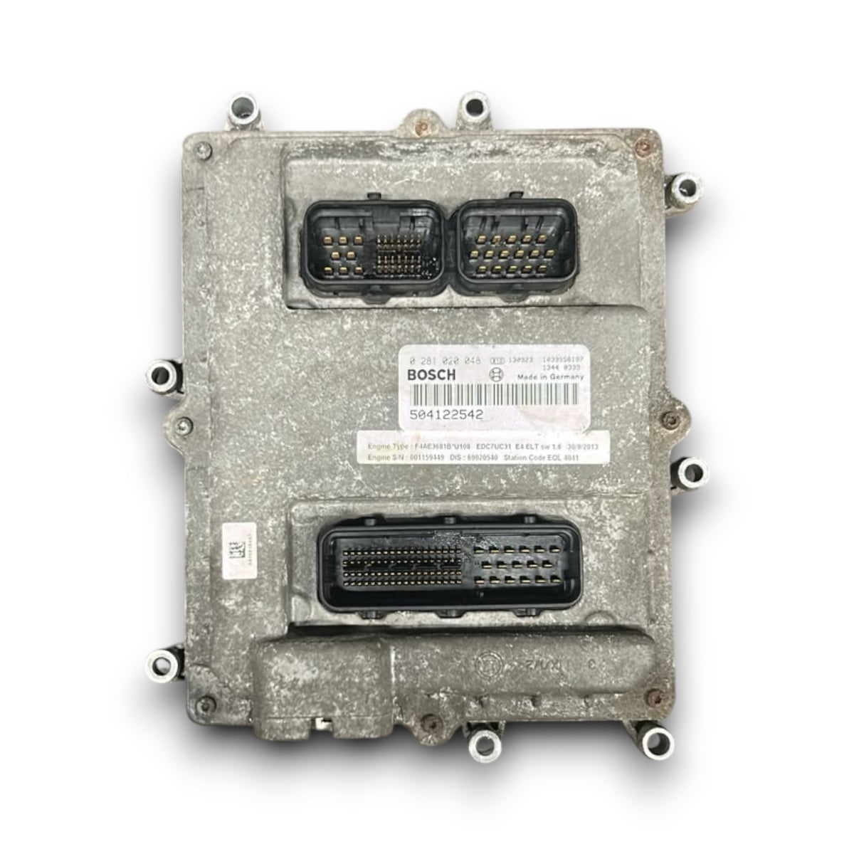 Iveco EuroCargo Tector engine ECU 504122542 5.9 diesel (2008 > 2013) 