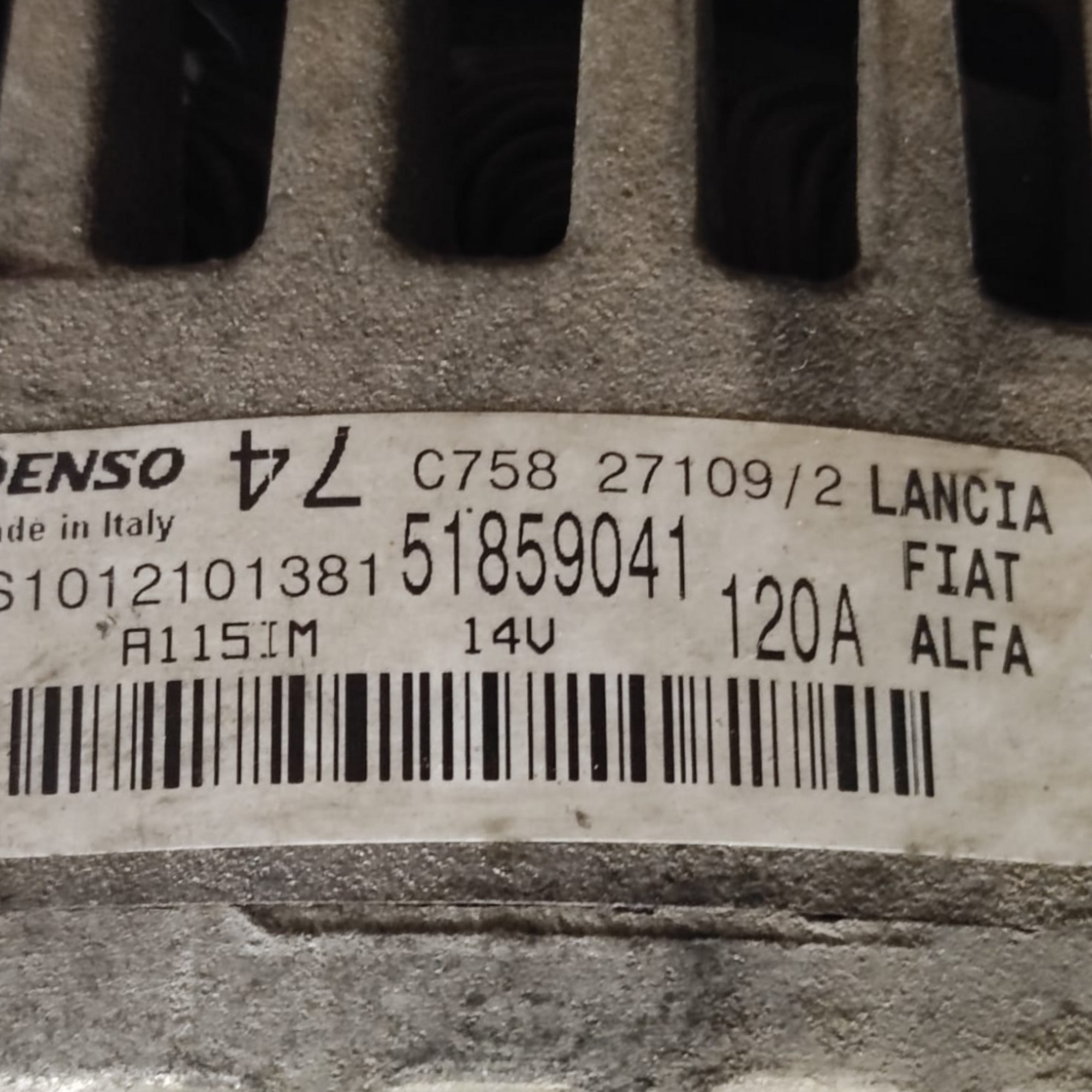 FIAT 500 1.2 PEANTROL COD: 51859041 (2007-2015)