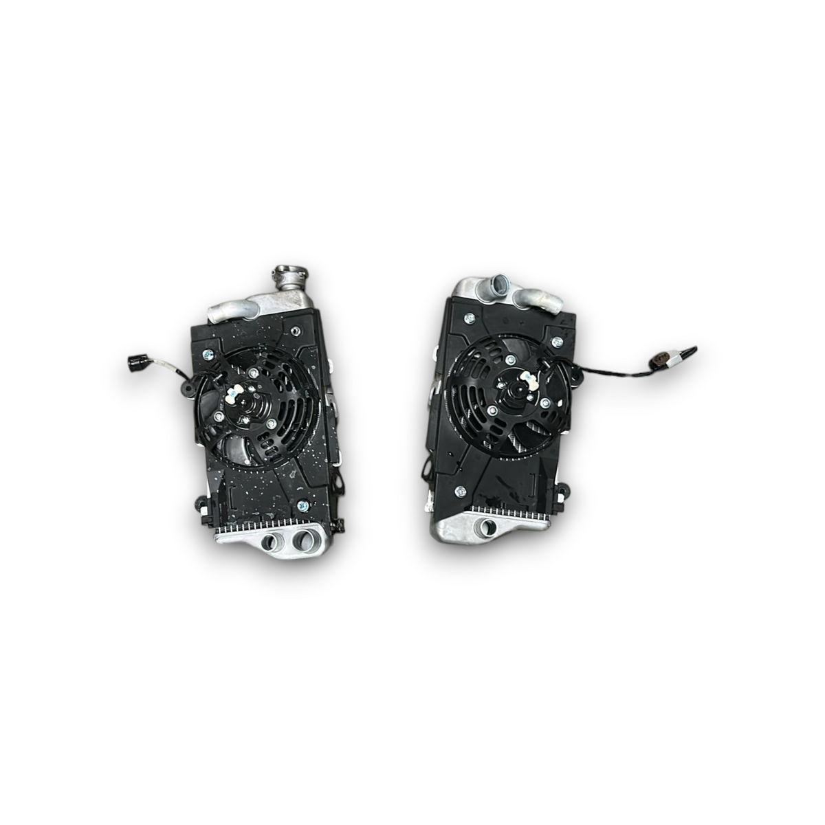 Coppia radiatori liquido refrigerante honda africa twin dct es 1100 (2024 > 2026) +ventole