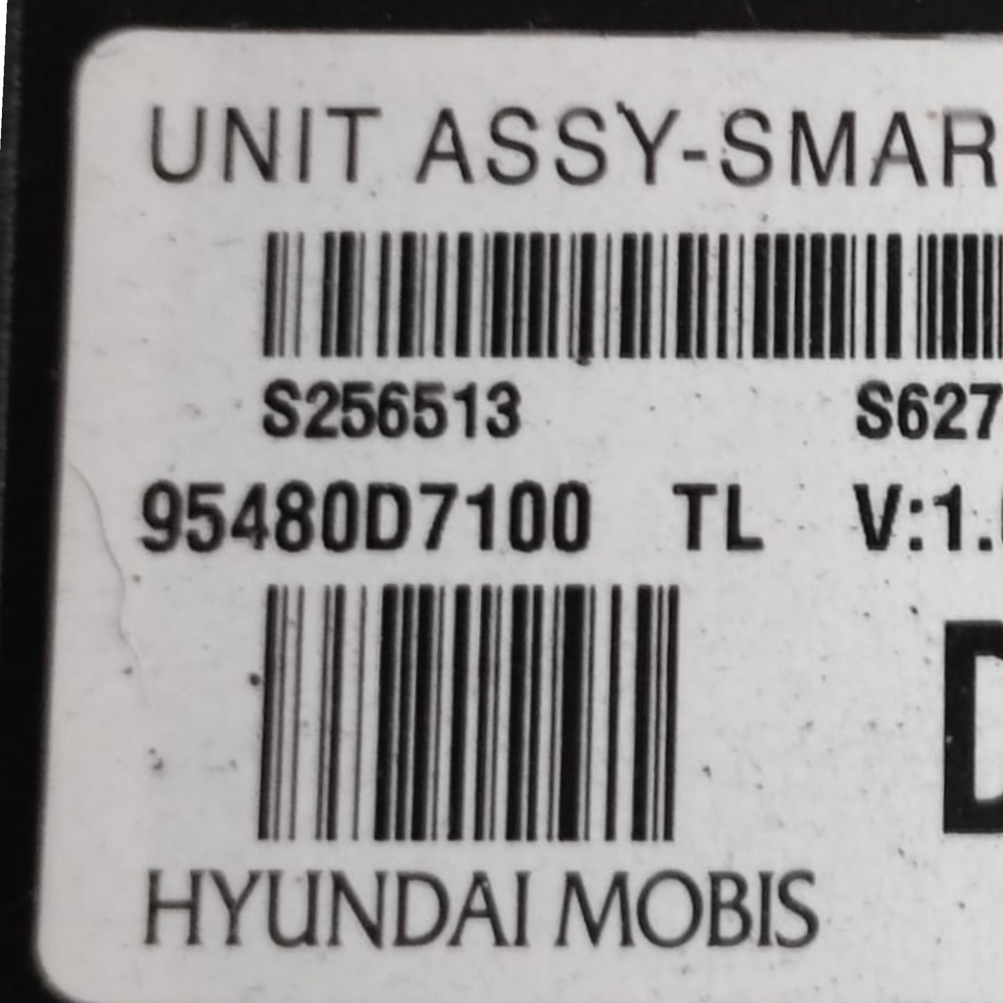 Centralina keyless hyundai tucson tl cod: 95480d7100 (2015-2020)