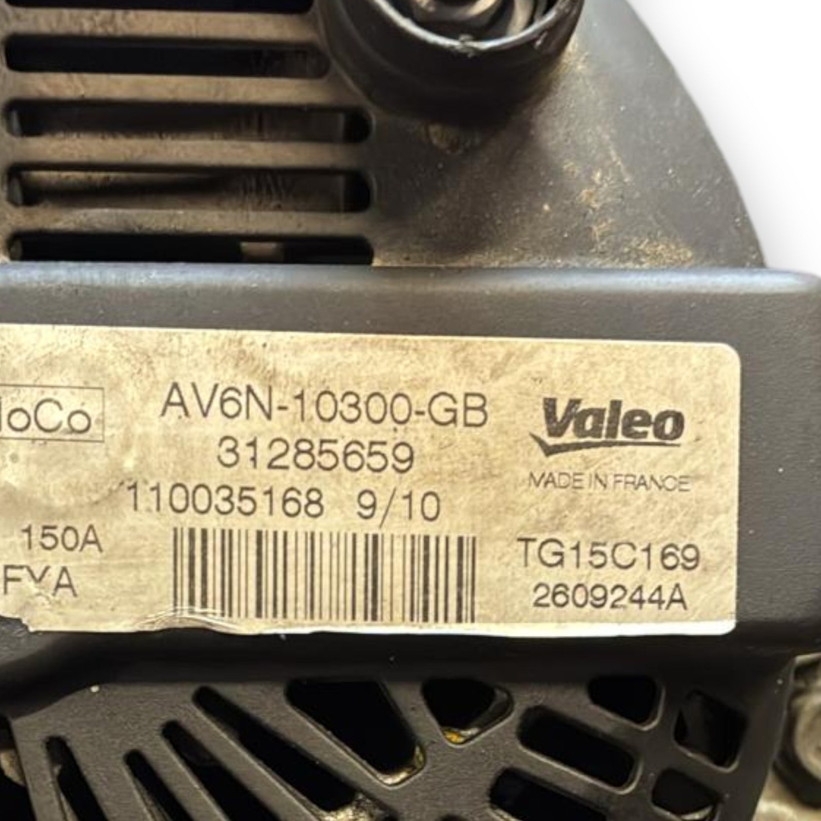 Generator für Ford Fiesta 6, Cod. 31285659, 1.4 Diesel (2008 > 2017) 