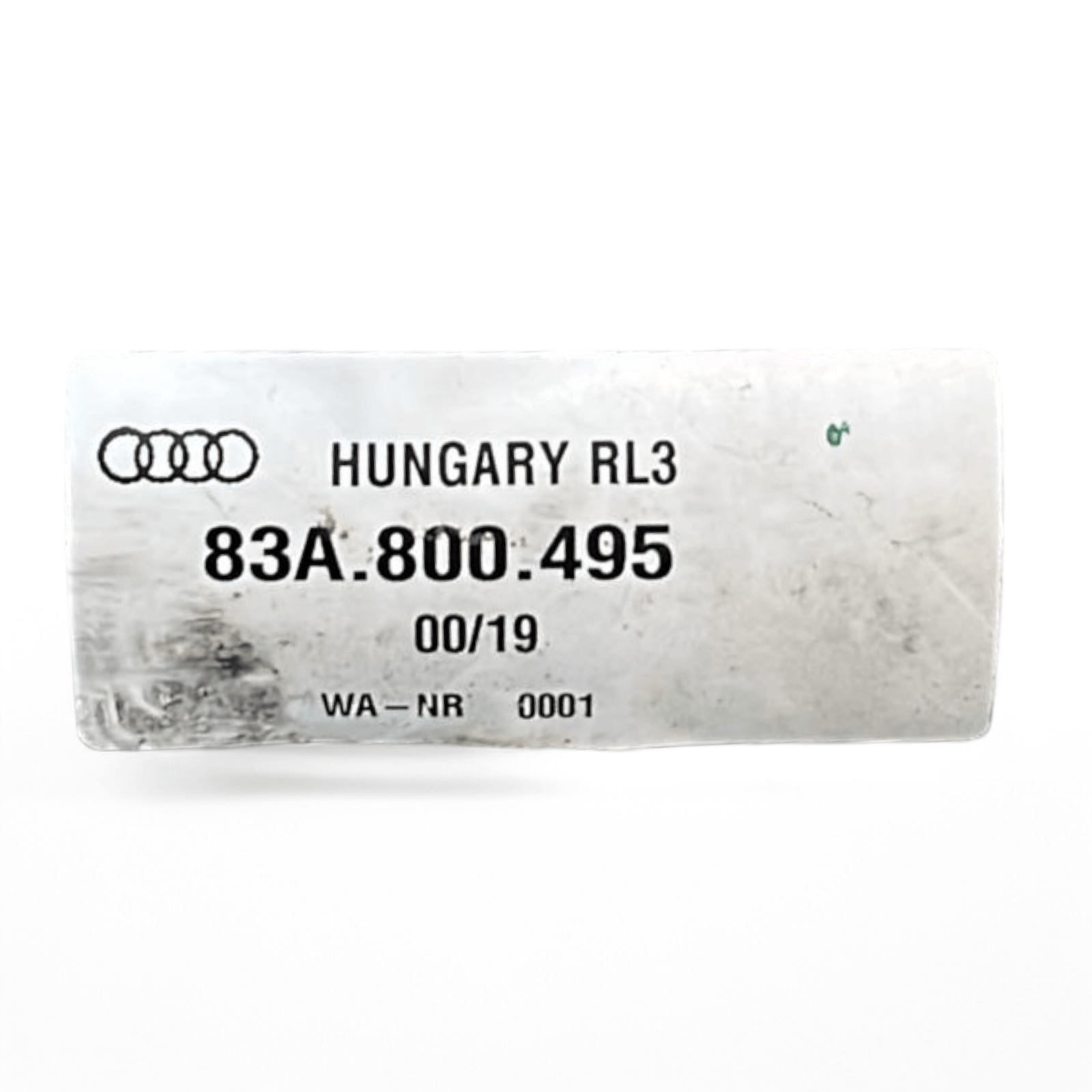 Barra con gancio traino + Cablaggio Audi Q3 F3 (2018 - >) cod.83A800495 - F&P CRASH SRLS - Ricambi Usati