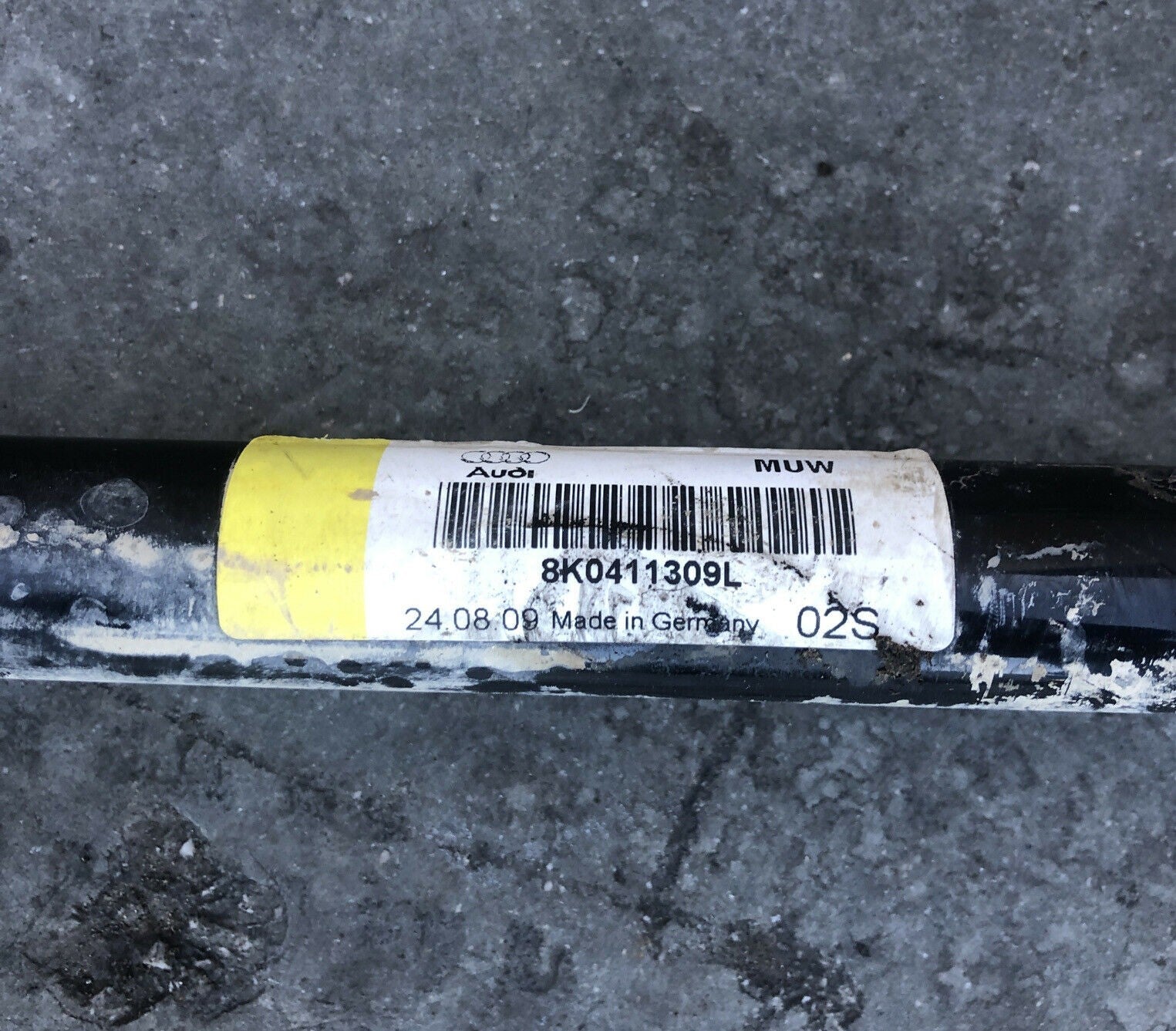 Barra Stabilizzatrice Anteriore Audi A4 Allroad (8Kh-B8) 2.0D 8K0411309L - F&P CRASH SRLS - Ricambi Usati