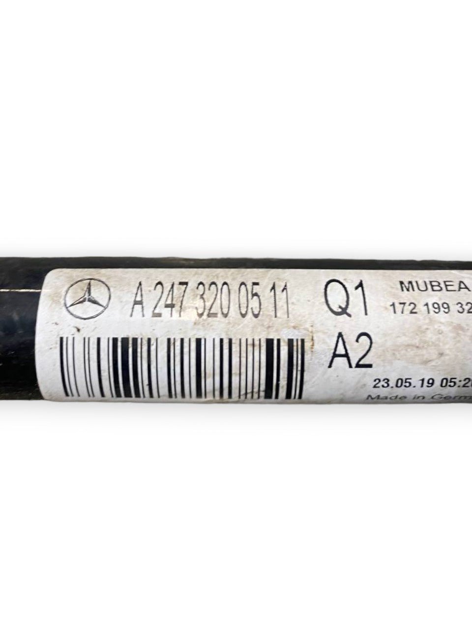 Barra Stabilizzatrice / Barra Antirollio Mercedes Classe A W177 1.3 Benzina (2021) cod: A2473200511 - F&P CRASH SRLS - Ricambi Usati