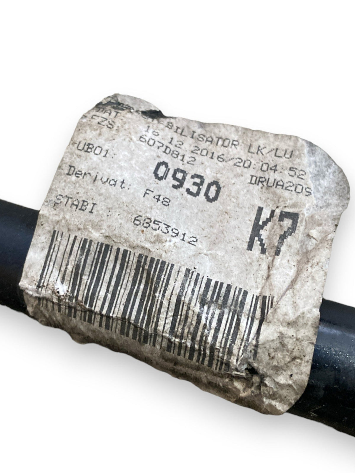 Barra stabilizzatrice Bmw X1 2.0d(F48 - 2018) cod: 6853912 - F&P CRASH SRLS - Ricambi Usati