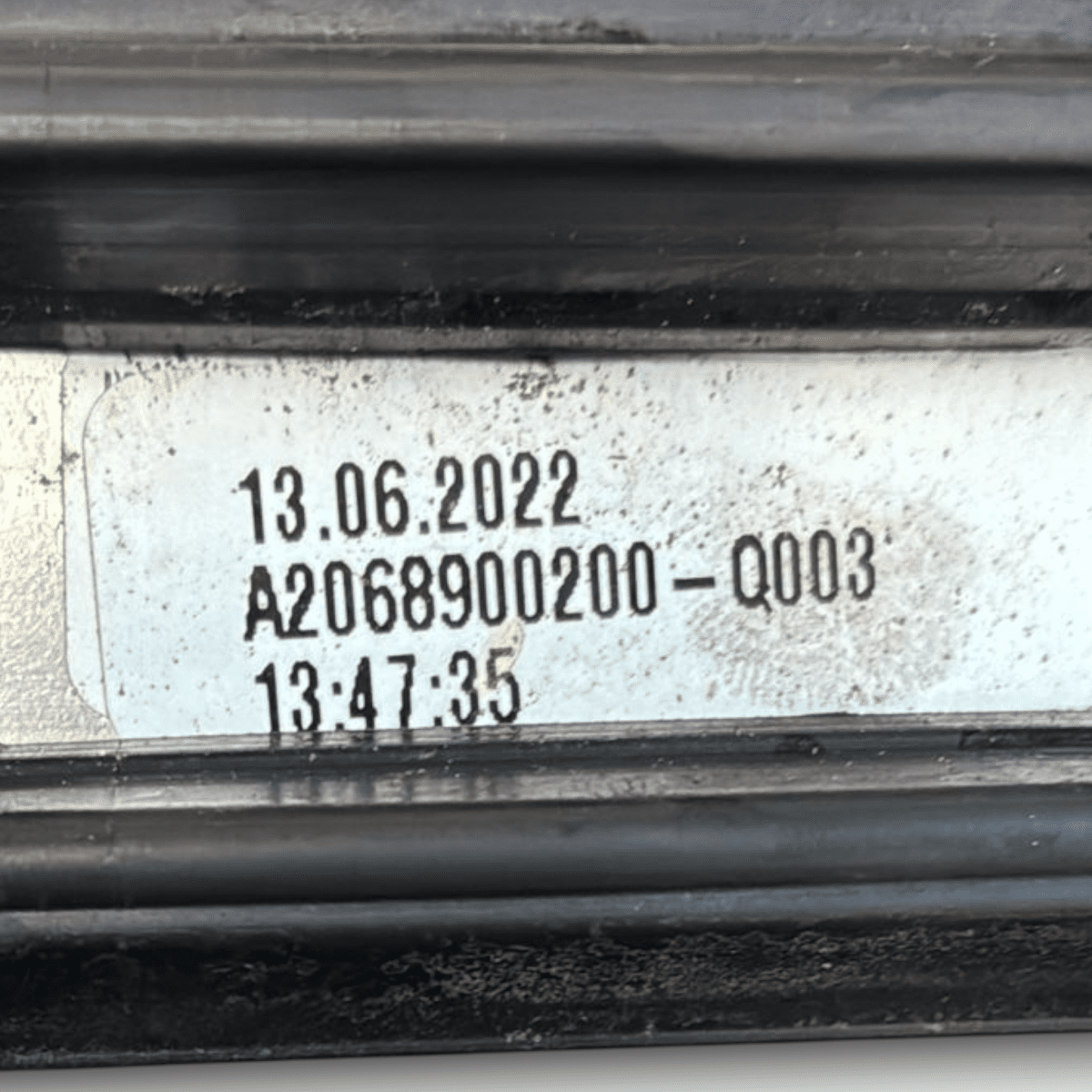 Longitudinal / transverse bars mercedes - benz class c w206 code . a2068900200 ( 2021 >) code . a2068900100 - F&P CRASH SRL - Used Parts