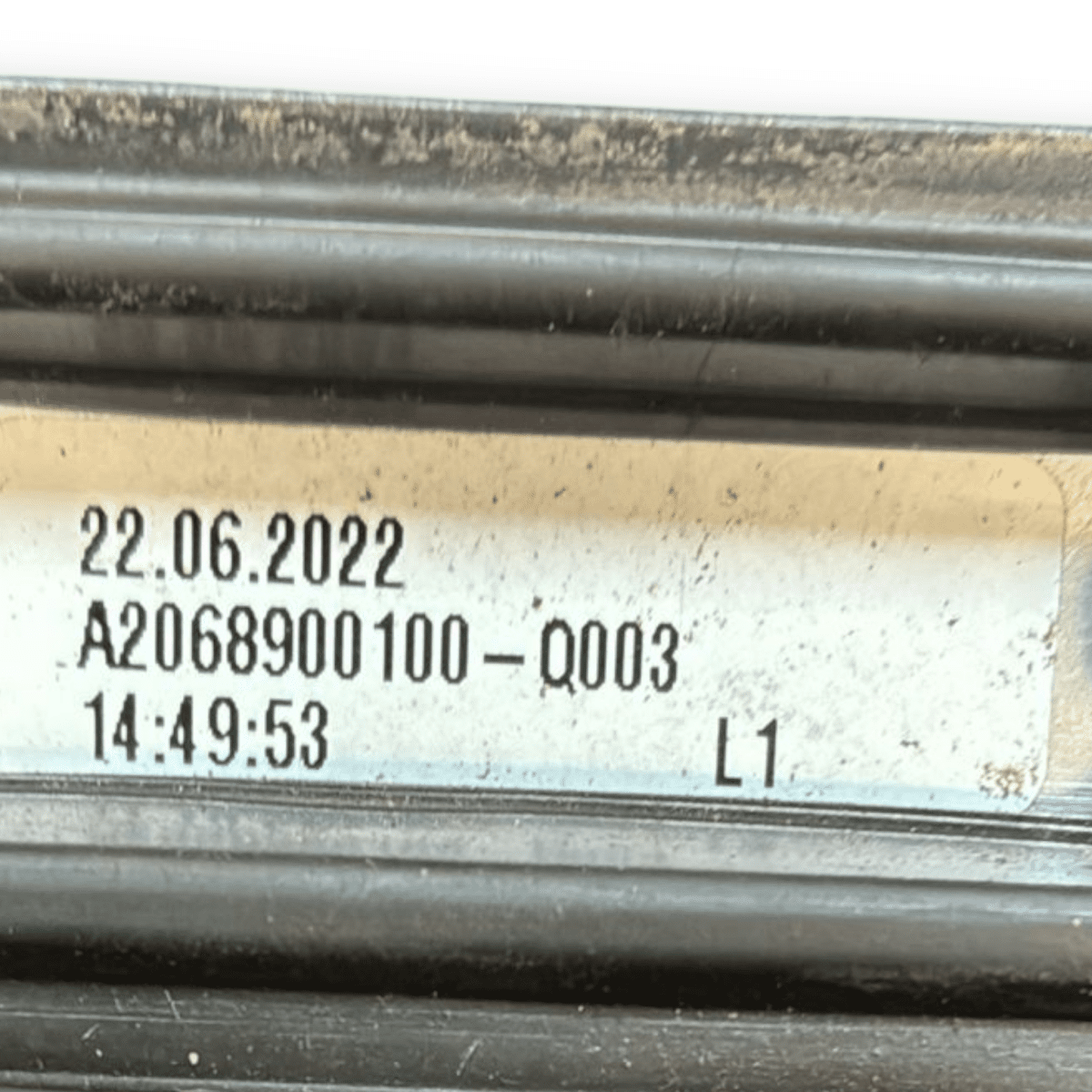 Longitudinal / transverse bars mercedes - benz class c w206 code . a2068900200 ( 2021 >) code . a2068900100 - F&P CRASH SRL - Used Parts