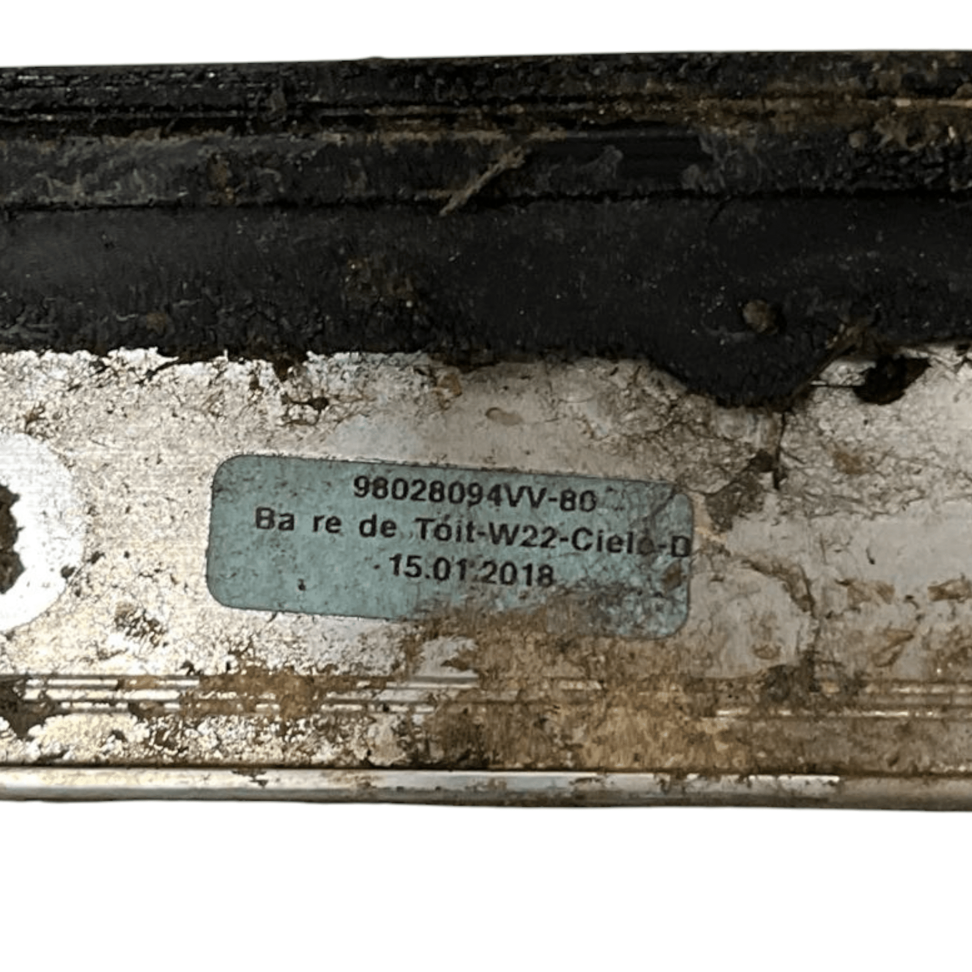 Barre longitudinali / barre portapacchi Peugeot 508 SW (2010 - 2018) cod.98028094VV - 80 - F&P CRASH SRLS - Ricambi Usati