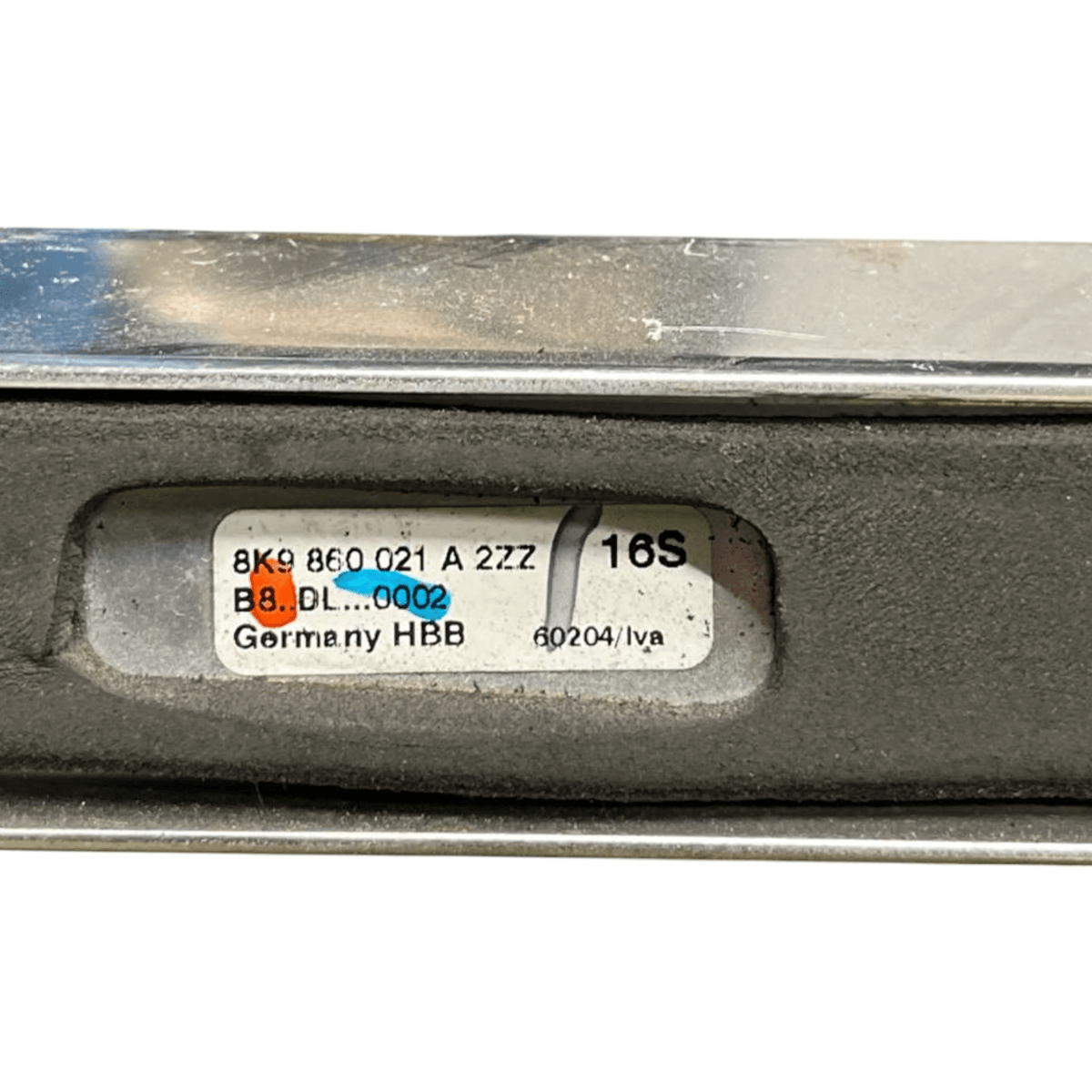 Barre porta tutto / porta pacchi longitudinali Audi A4 B8 (2008 - 2016) cod.8K9860021A - F&P CRASH SRLS - Ricambi Usati