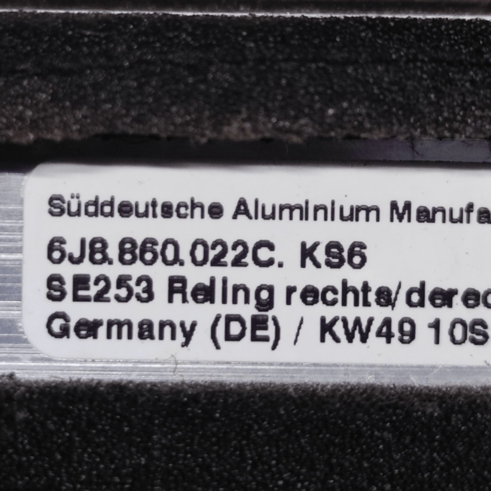 Barre Portatutto Seat Ibiza ST COD: 6J8860022C (2009 - 2011) - F&P CRASH SRLS - Ricambi Usati