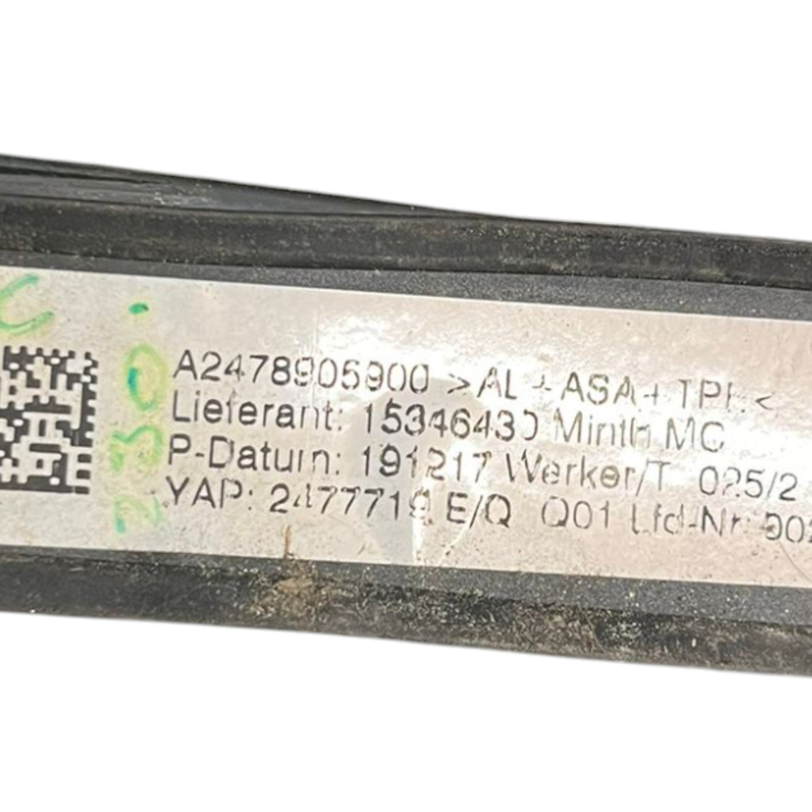 Barre Portatutto Tetto longitudinali Mercedes Benz GLB (X247) cod:A2478905900 (2019 >) - F&P CRASH SRLS - Ricambi Usati