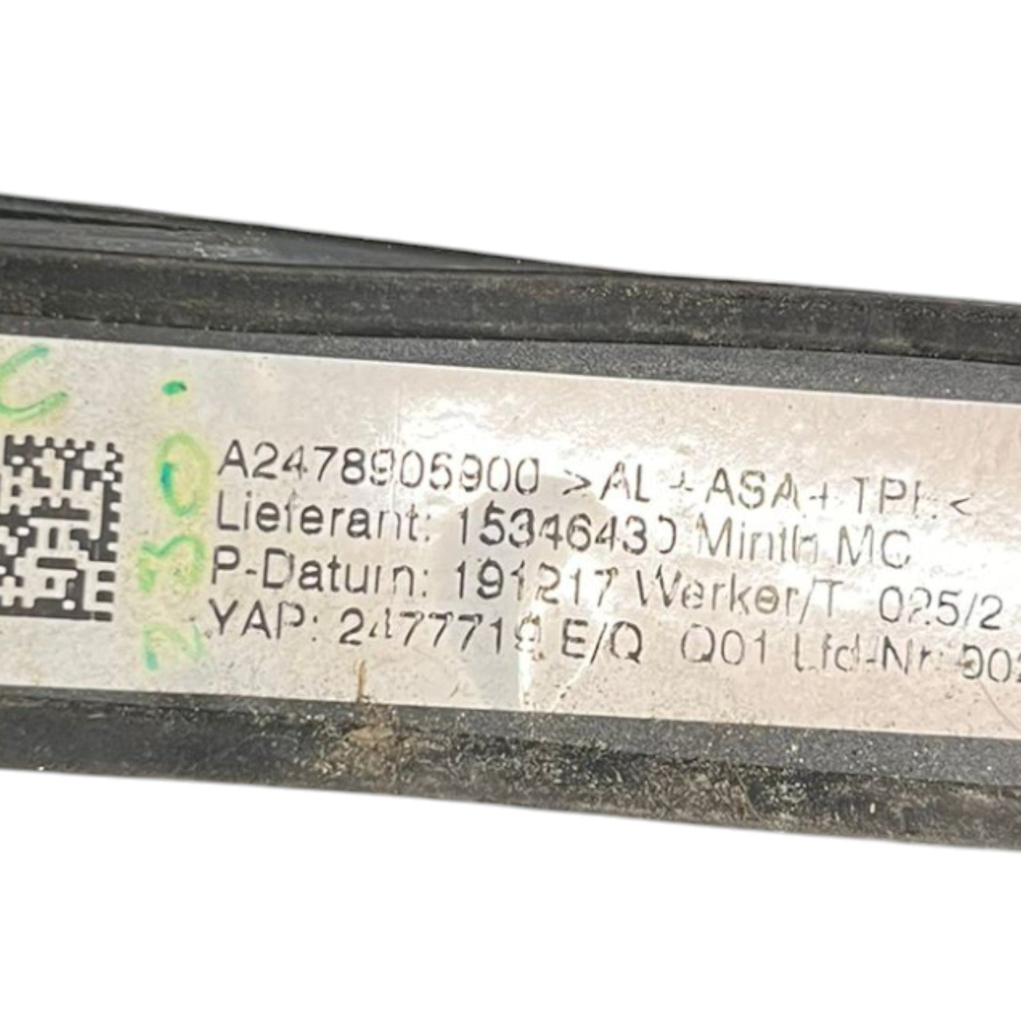 Barre Portatutto Tetto longitudinali Mercedes Benz GLB (X247) cod:A2478905900 (2019 >) - F&P CRASH SRLS - Ricambi Usati