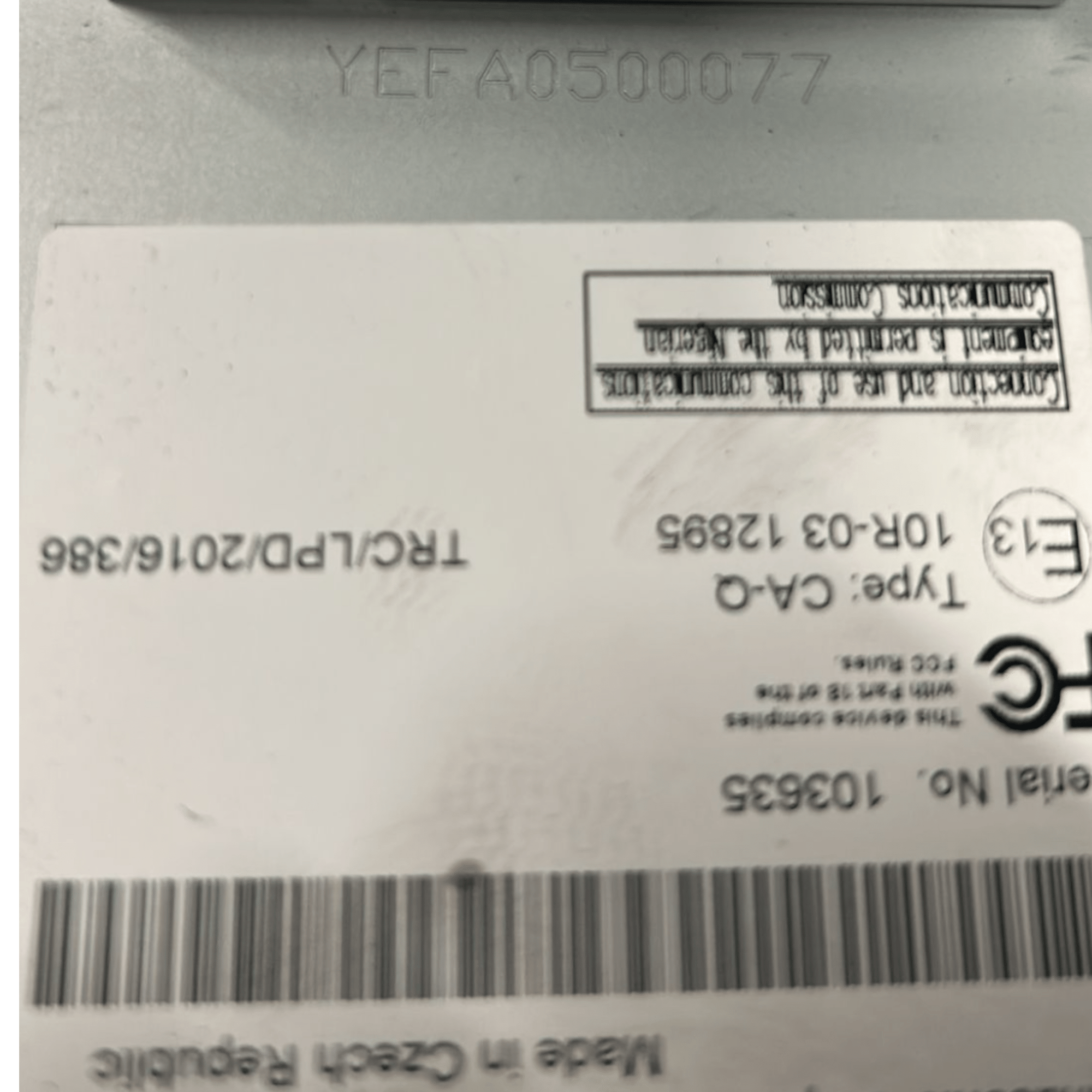 Base Ricarica Wireless Toyota RAV4 (2019 >) cod:YEFA0500077 - F&P CRASH SRLS - Ricambi Usati
