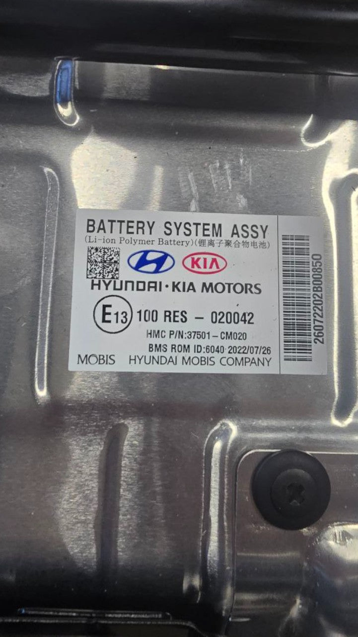 Batteria Hyundai Kona 1.6 Benzina - Hybrid (2017>) Cod : 100RES - 020042 - F&P CRASH SRLS - Ricambi Usati