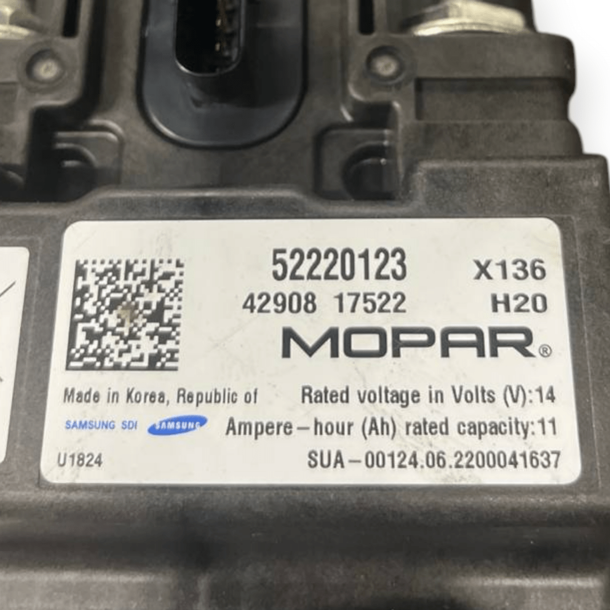 Batteria Ibrida Fiat Panda 312 1.0 Benzina - Hybrid (2012 - ) cod: 52220123 - F&P CRASH SRLS - Ricambi Usati