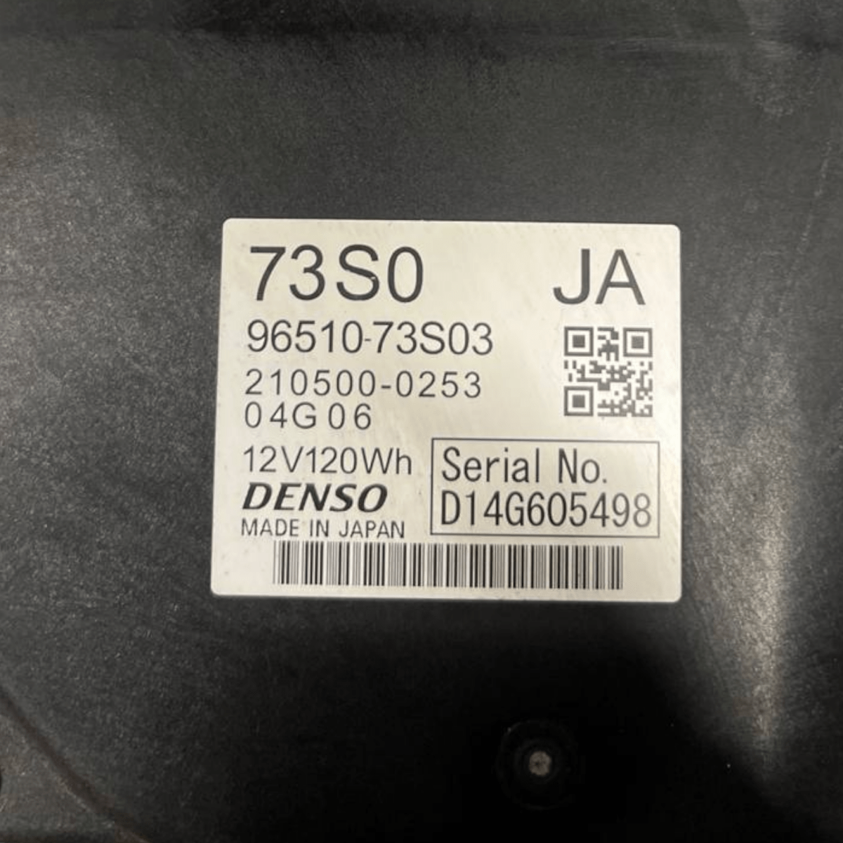 Batteria Ibrida Suzuki Swift VI 1.2 Benzina - Hybrid (2017 al 2023) cod: 96510 - 73S03 - F&P CRASH SRLS - Ricambi Usati