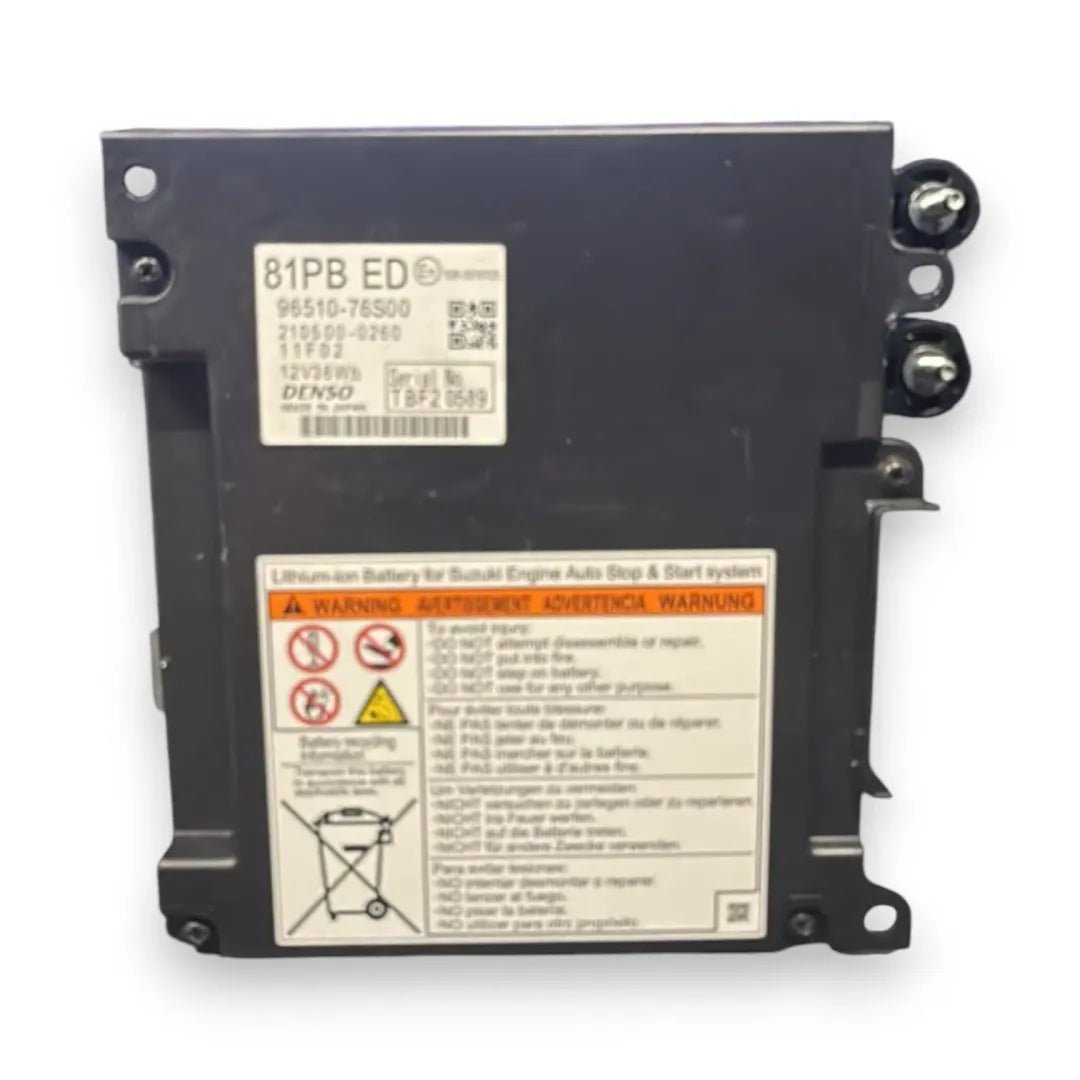 Batteria Suzuki Vitara OEM 3361085L03000 - F&P CRASH SRL - Ricambi Usati