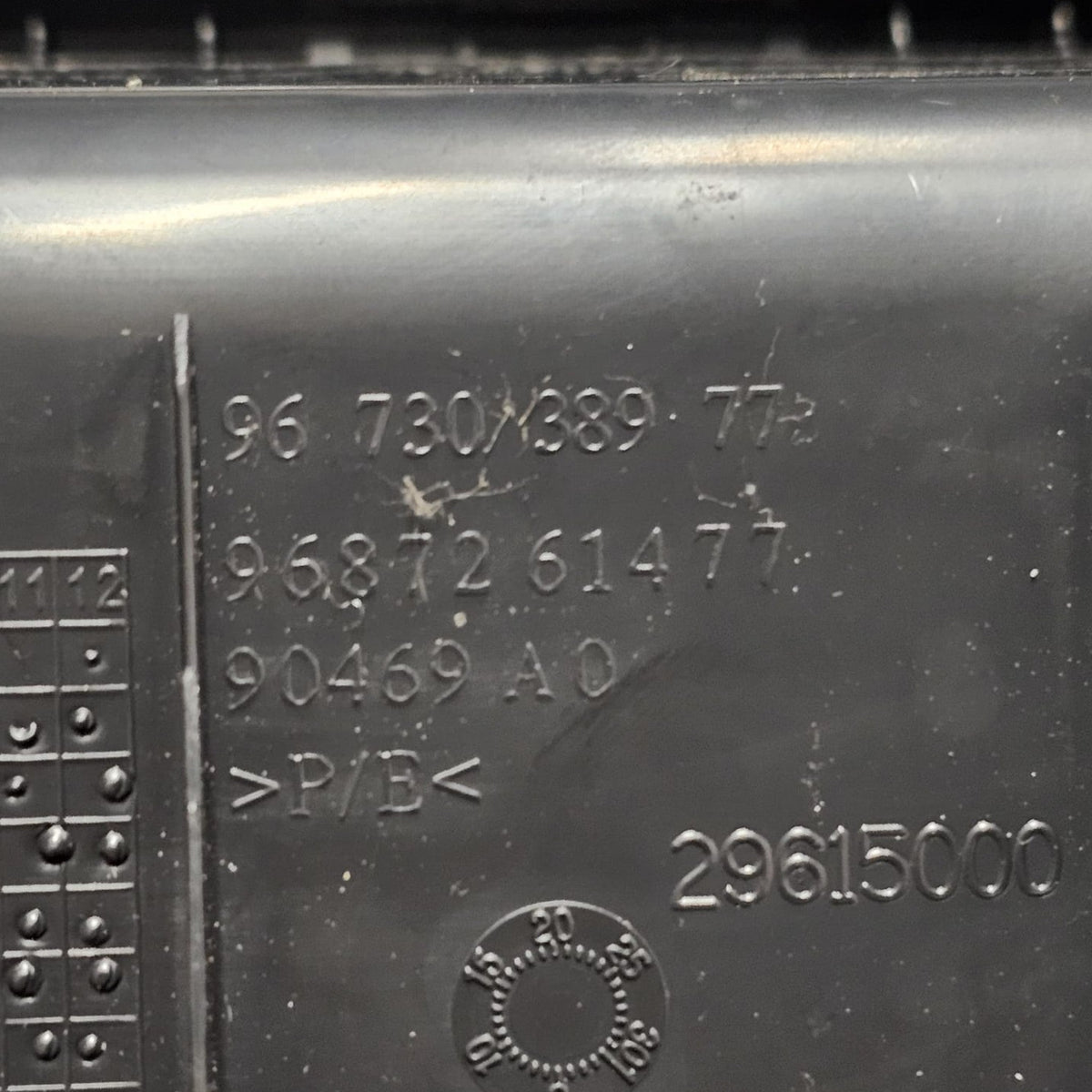 Batticofano / Modanatura Interna Bagagliaio Peugeot 508 I Cod:9673038977 (2010 - 2018) - F&P CRASH SRLS - Ricambi Usati