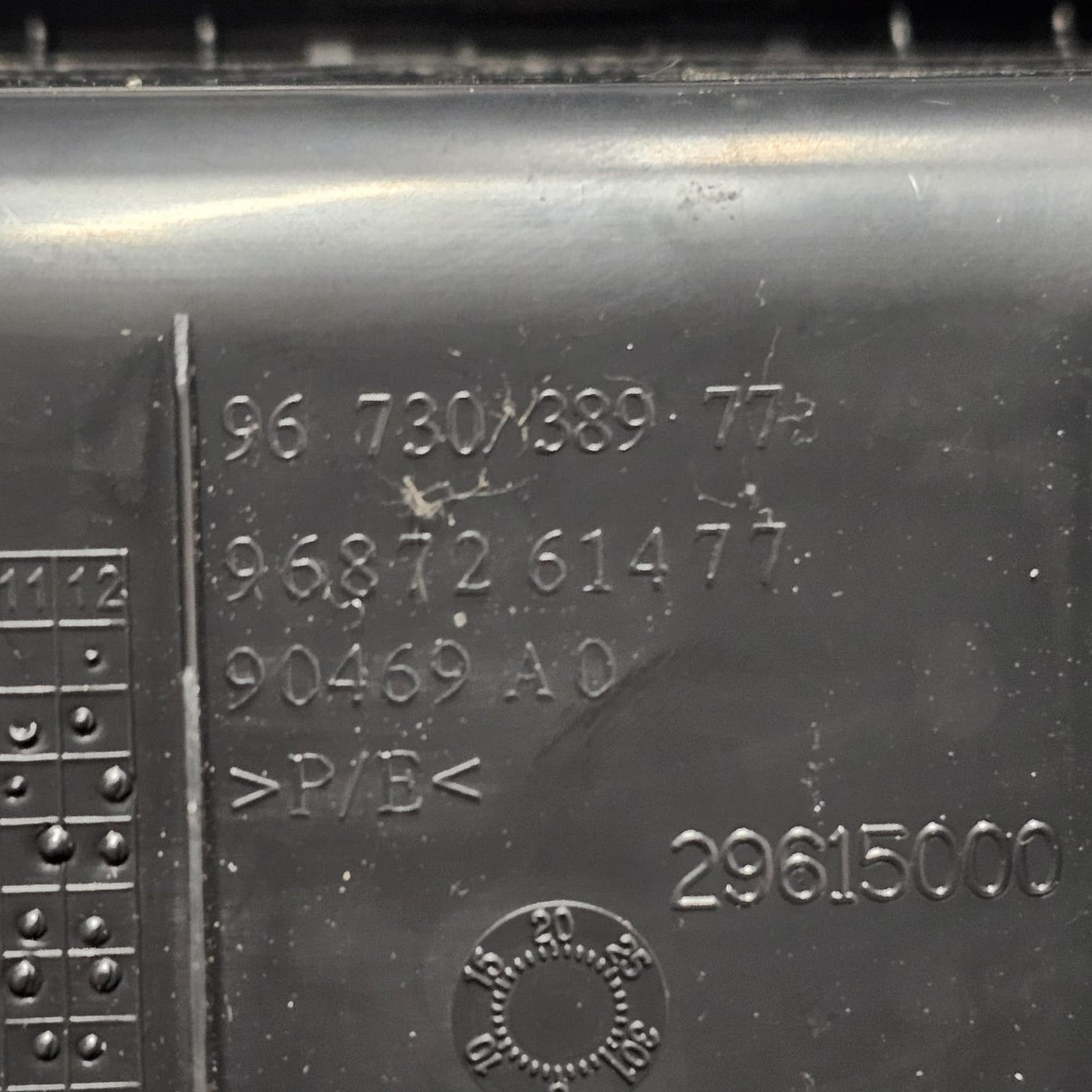 Batticofano / Modanatura Interna Bagagliaio Peugeot 508 I Cod:9673038977 (2010 - 2018) - F&P CRASH SRLS - Ricambi Usati