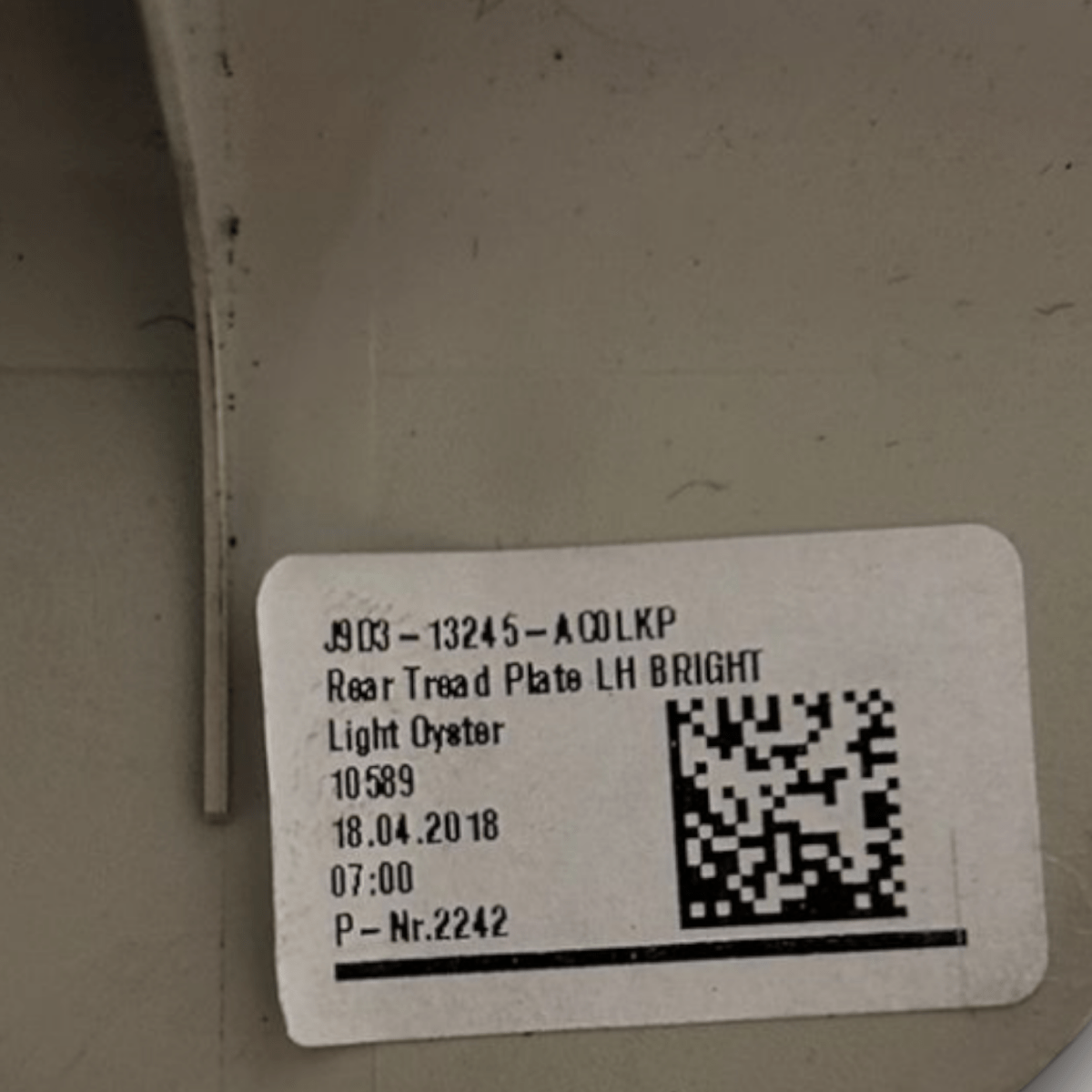 Battitacco posteriore sinistro jaguar i - pace cod:J9D3 - 13245 - A (2018 >) - F&P CRASH SRLS - Ricambi Usati