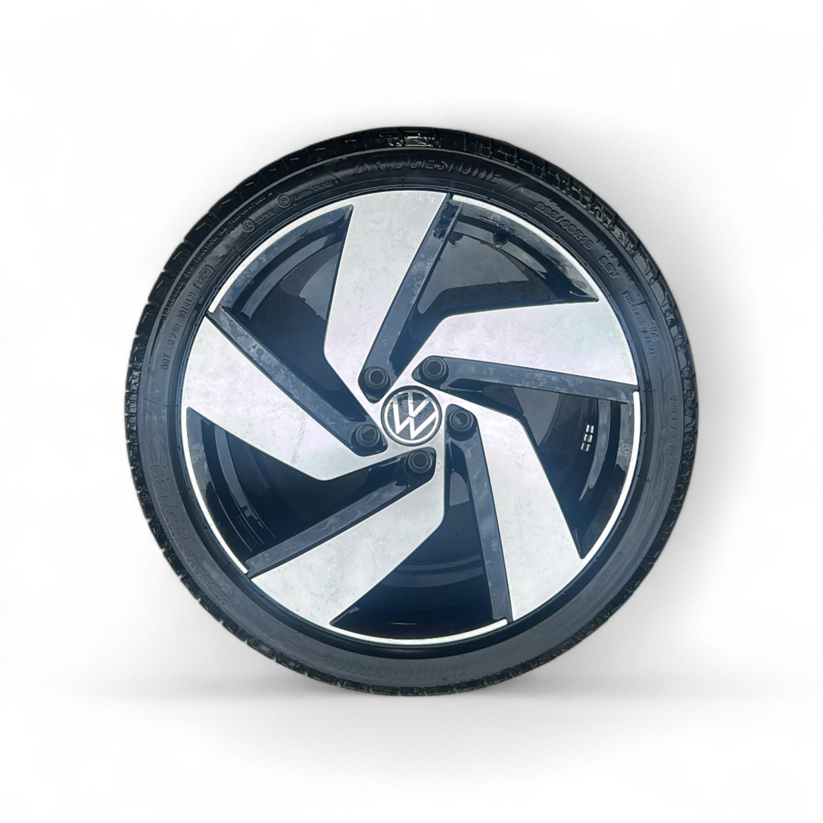 Lichtmetalen velg (gepolijst) Volkswagen Golf VIII cod.5h0601025h (5 gaten / 225 / 40 r18) (2019) 