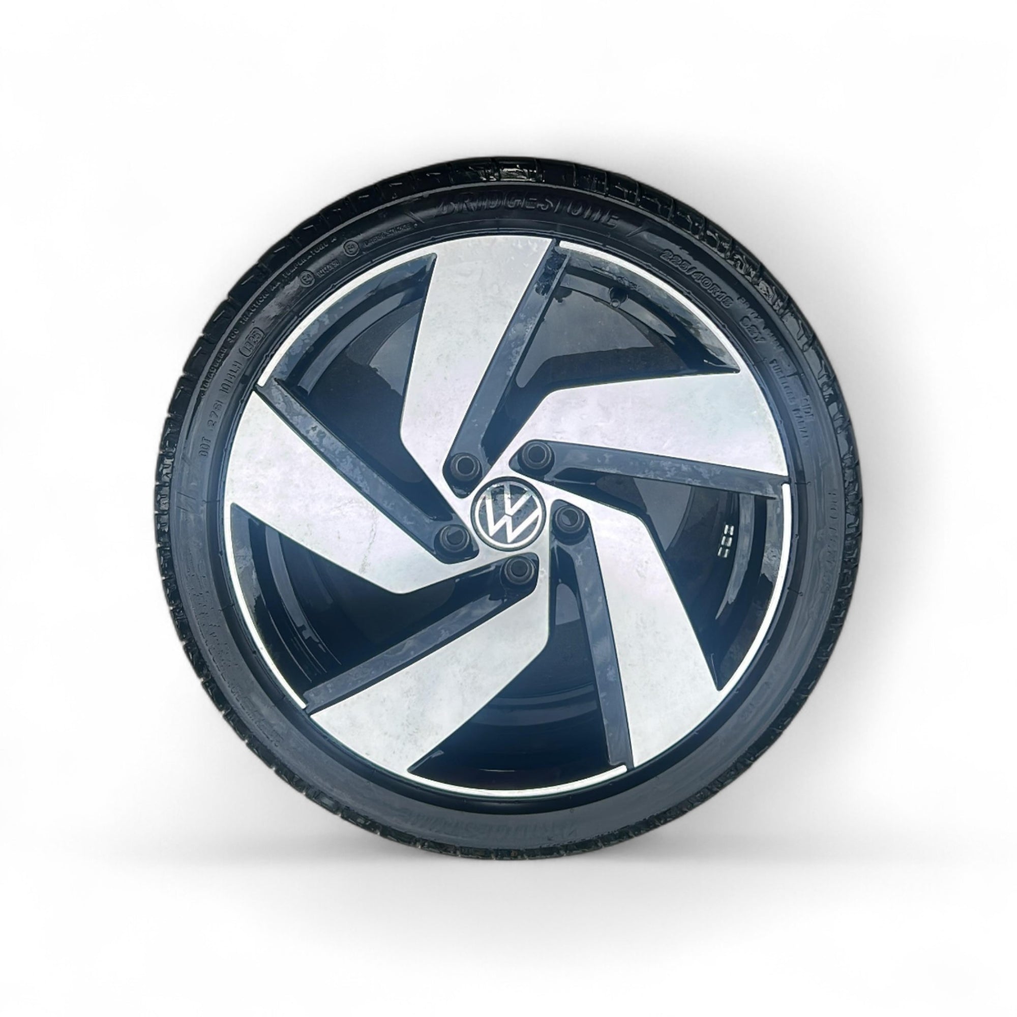 Lichtmetalen velg (gepolijst) Volkswagen Golf VIII cod.5h0601025h (5 gaten / 225 / 40 r18) (2019) 