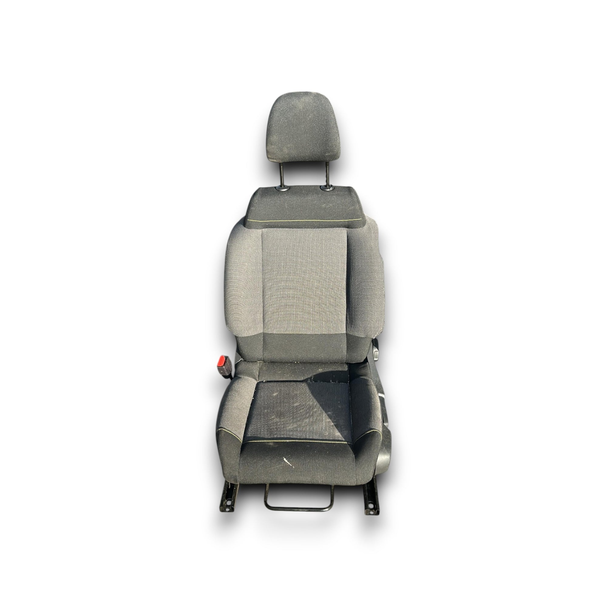 Vooraan bestuurderstoel Citroen C3 III (2016 > 2023) in zwart en grijs stof 