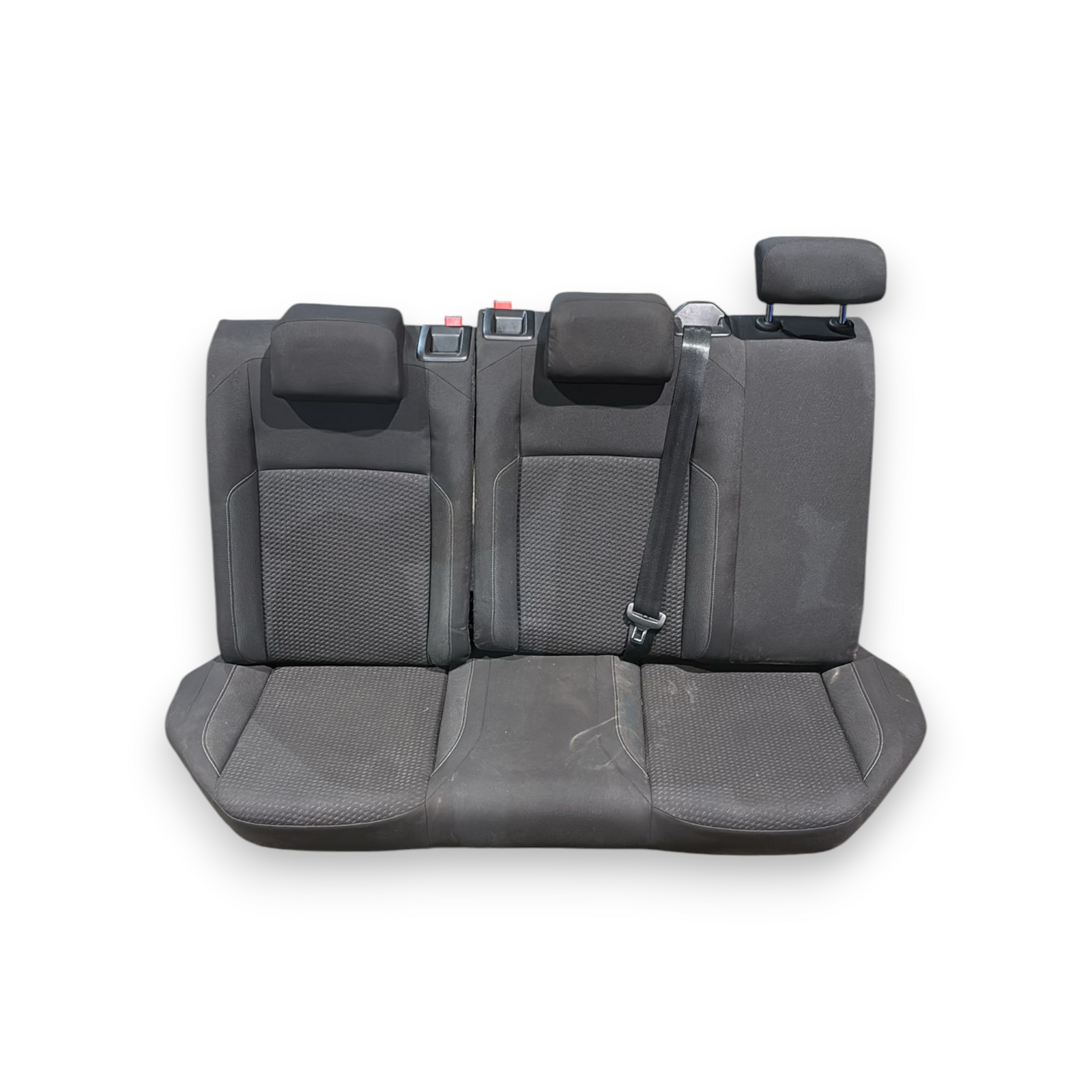 Tappezzeria / sedili in stoffa neri volkswagen polo aw1 (2017-) + pannelli porta