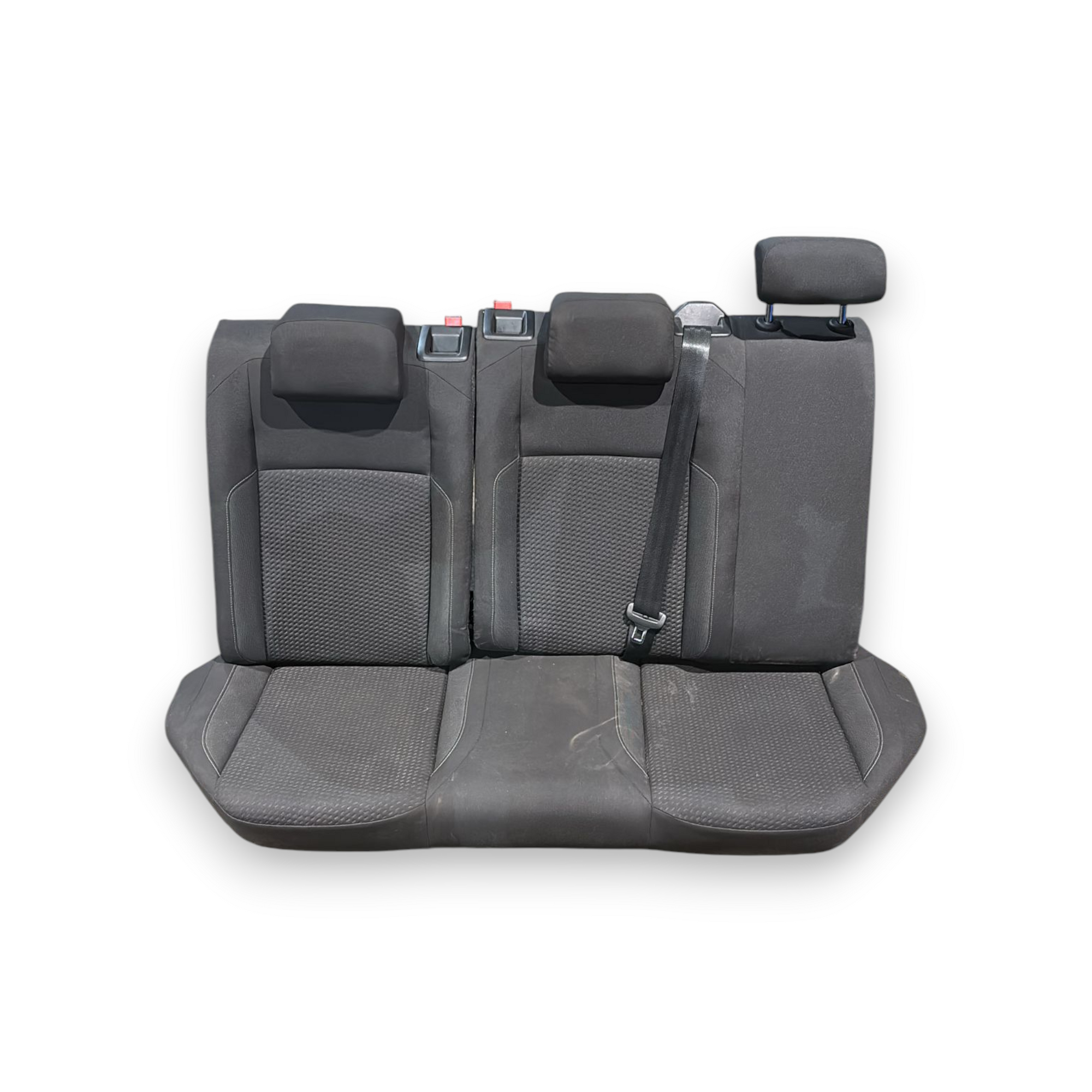 Tappezzeria / sedili in stoffa neri volkswagen polo aw1 (2017-) + pannelli porta