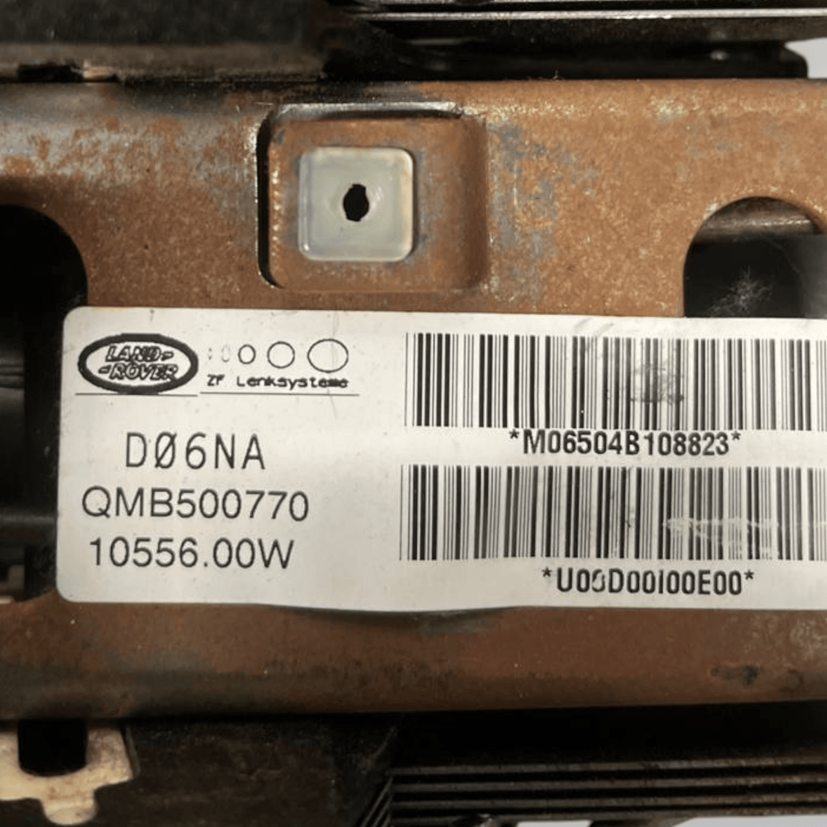 Bloccasterzo + Blocchetto Avviamento con Chiave Land Rover Range Rover Sport I (2005 al 2012) cod: QMB500770 - F&P CRASH SRLS - Ricambi Usati
