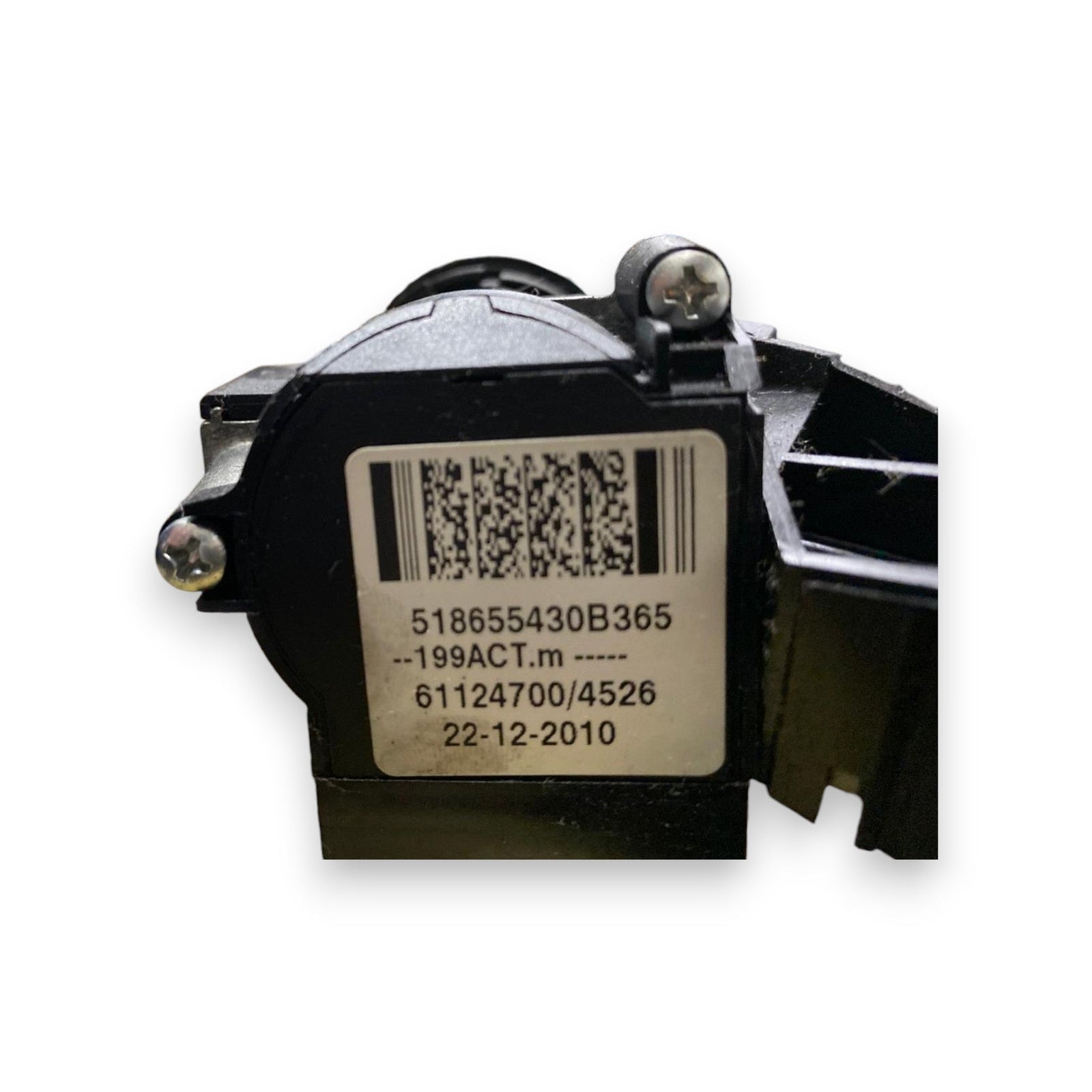 Bloccasterzo + blocchetto avviamento Fiat Doblò II (2009 - 2022) Cod: 518655430B365 - F&P CRASH SRLS - Ricambi Usati