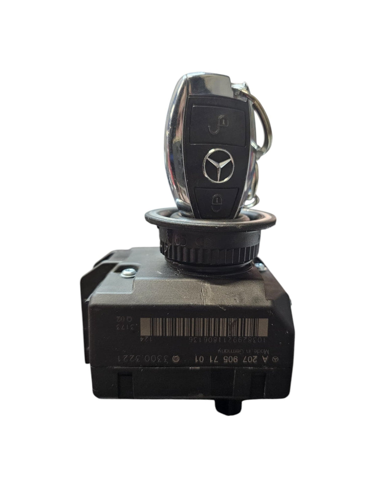 Blocchetto Accensione / Chiave Mercedes Classe C W204 Cod:A2079057101 (2007 - 2015) - F&P CRASH SRLS - Ricambi Usati