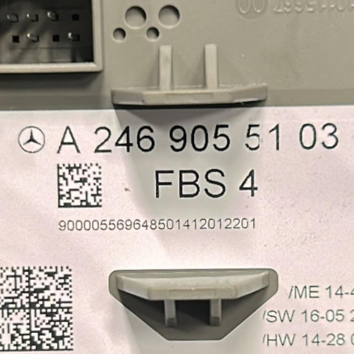 Blocchetto Avviamento Mercedes Benz Classe A (W176) cod.A2469055103 (2012 > 2018) + Chiave - F&P CRASH SRLS - Ricambi Usati