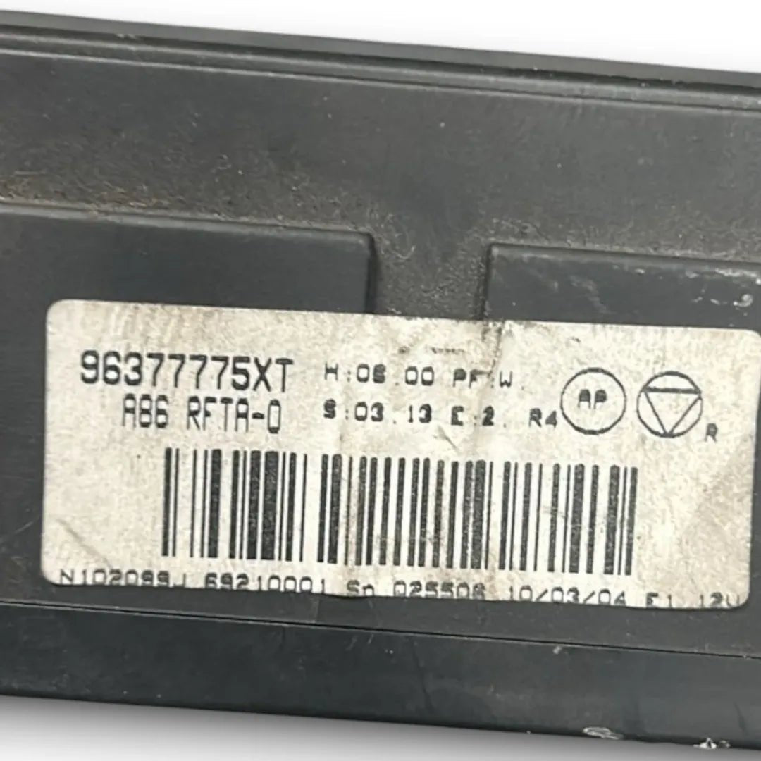 Blocco comando climatizzazione Citroën C3 1ª Serie OEM 6451KR - F&P CRASH SRL - Ricambi Usati